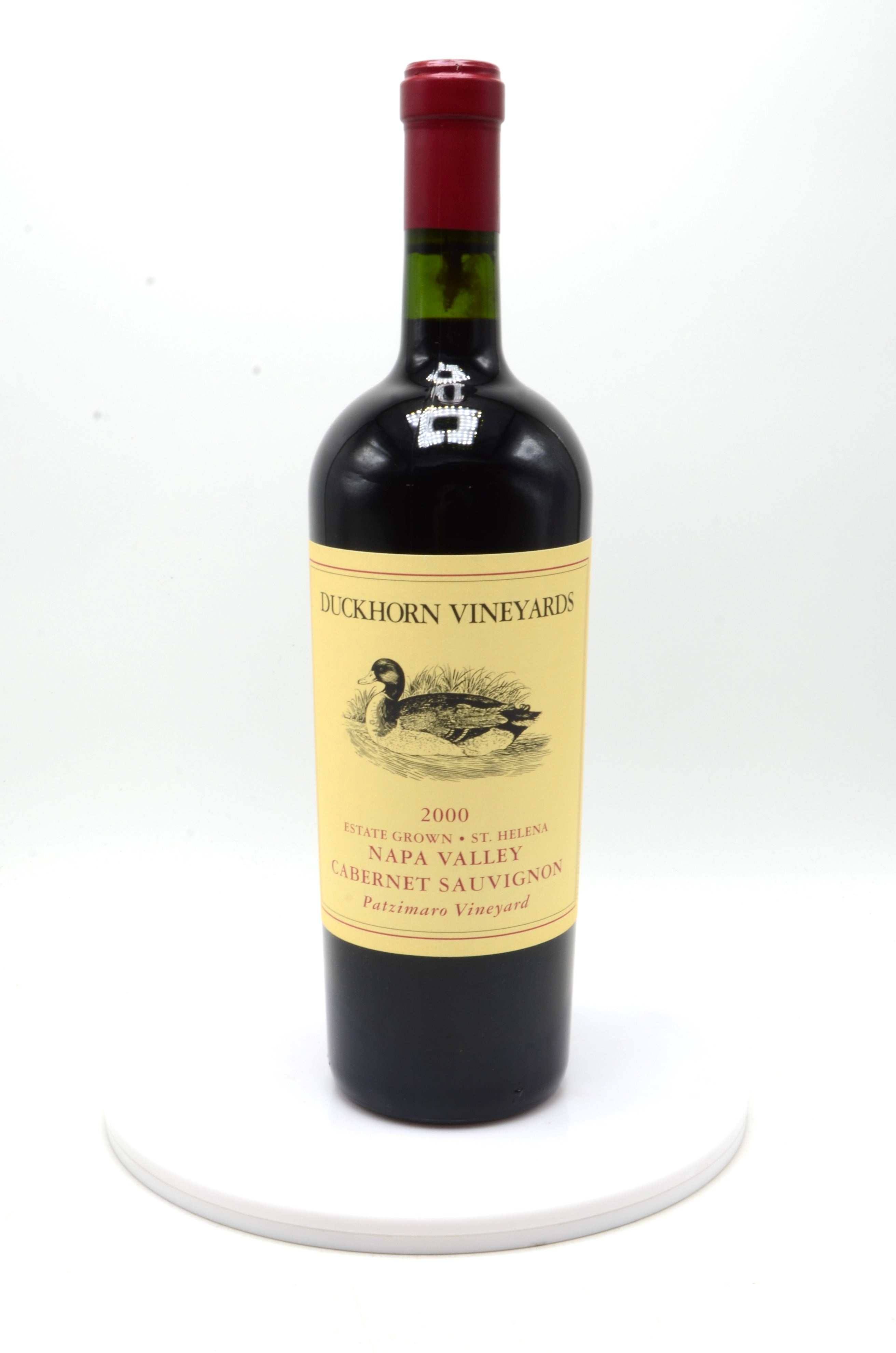2000 Duckhorn Estate Grown Cabernet Sauvignon, Patzimaro Vineyard, Napa Valley