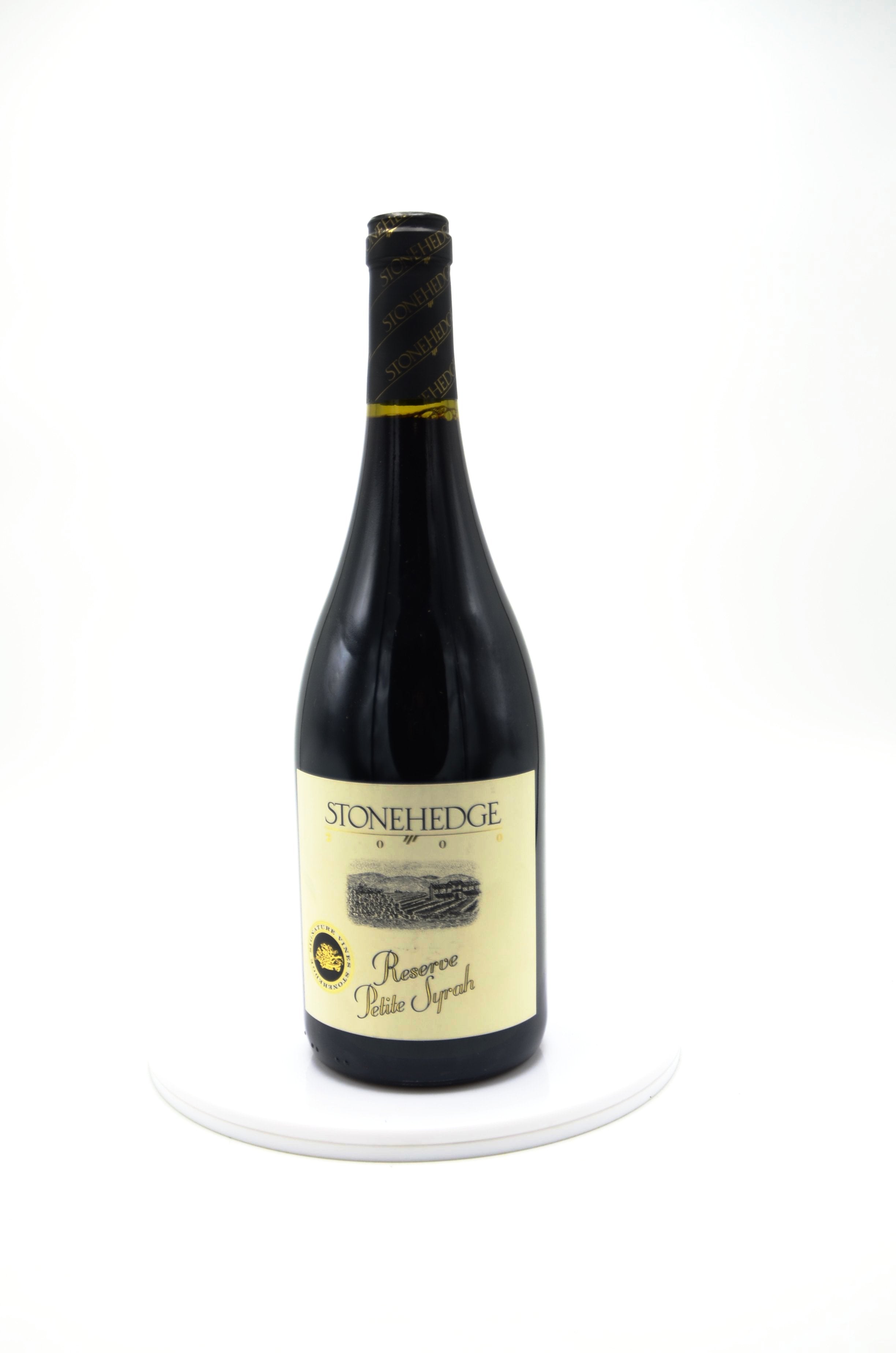 2000 Stonehedge Signature Vines Reserve Petite Sirah, Mendocino County