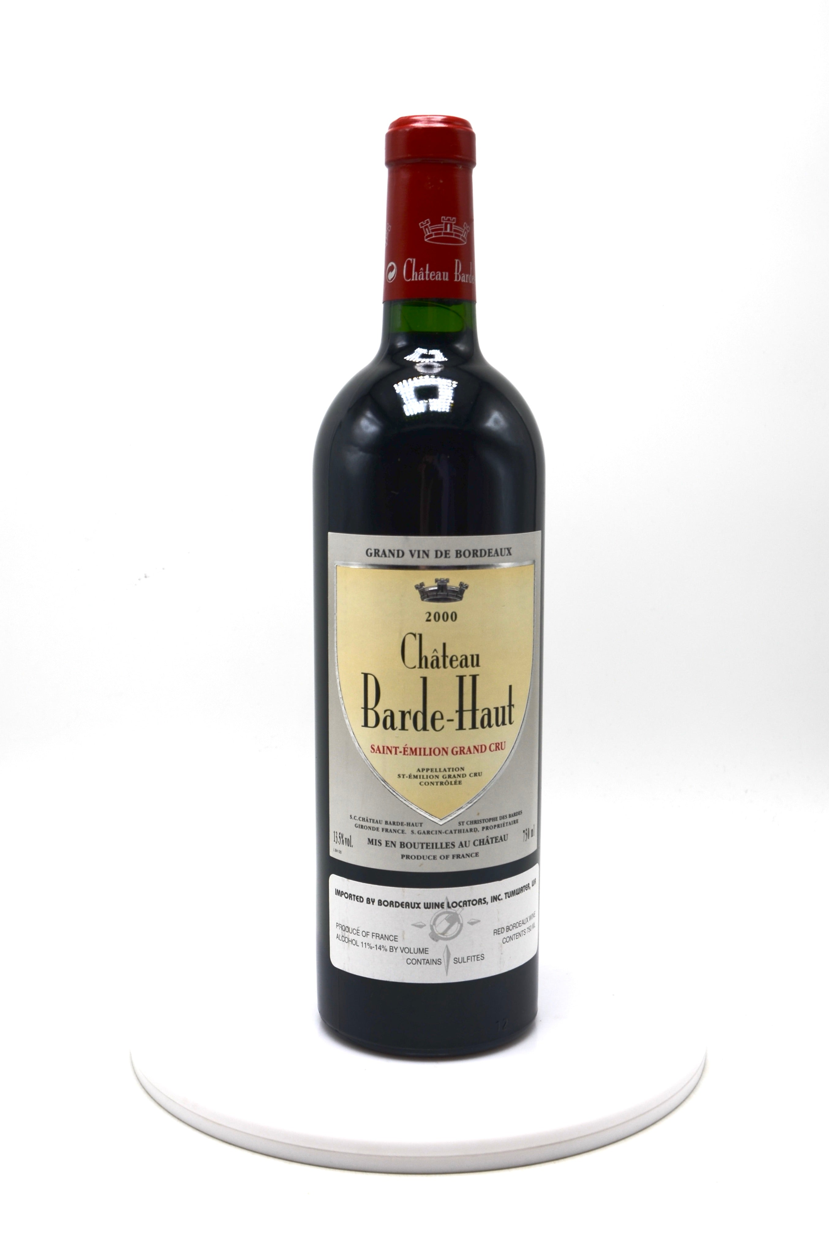 2000 Château Barde-Haut, St. Emilion