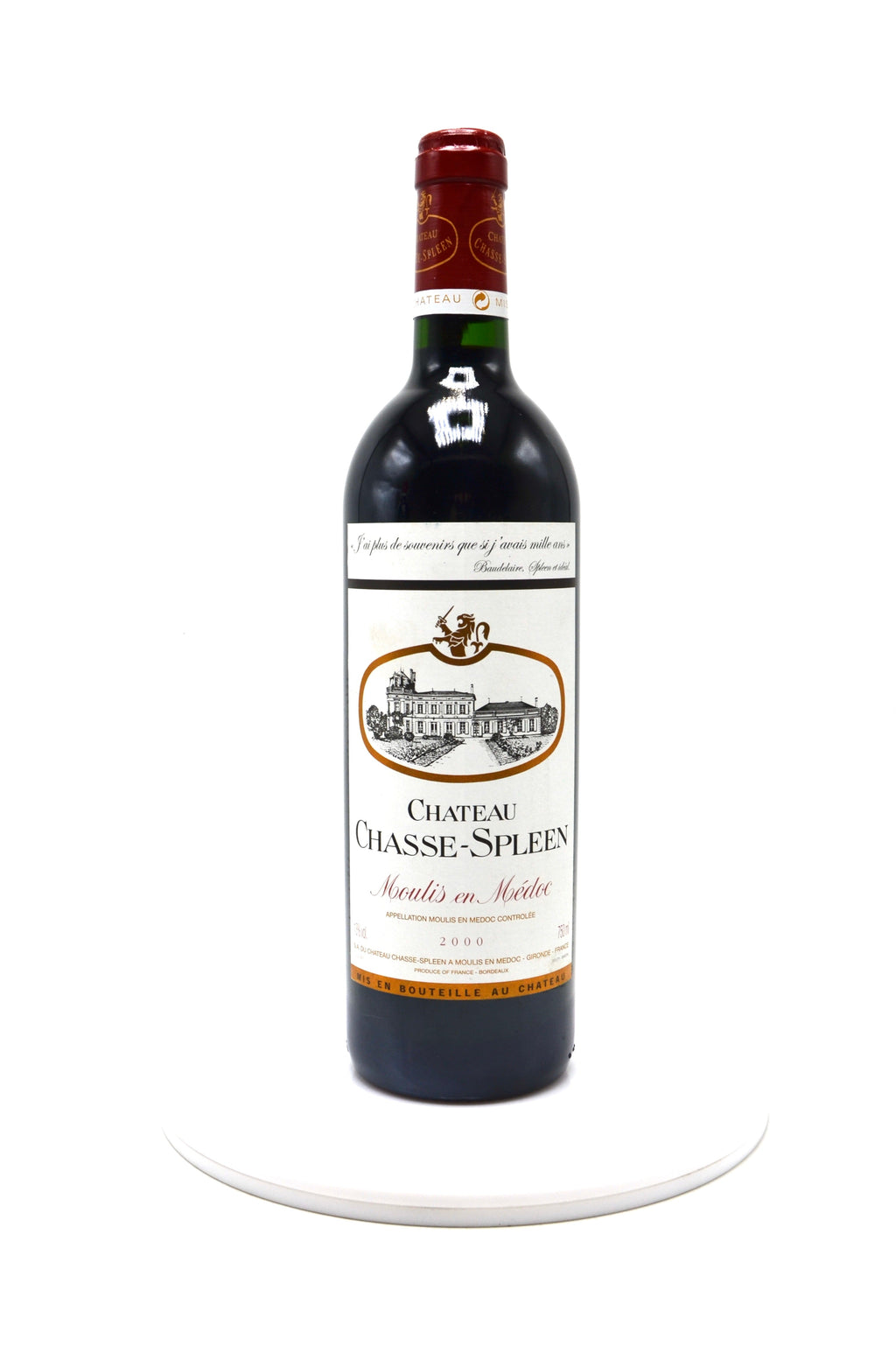 2000 Château Chasse Spleen, Moulis-en-Medoc