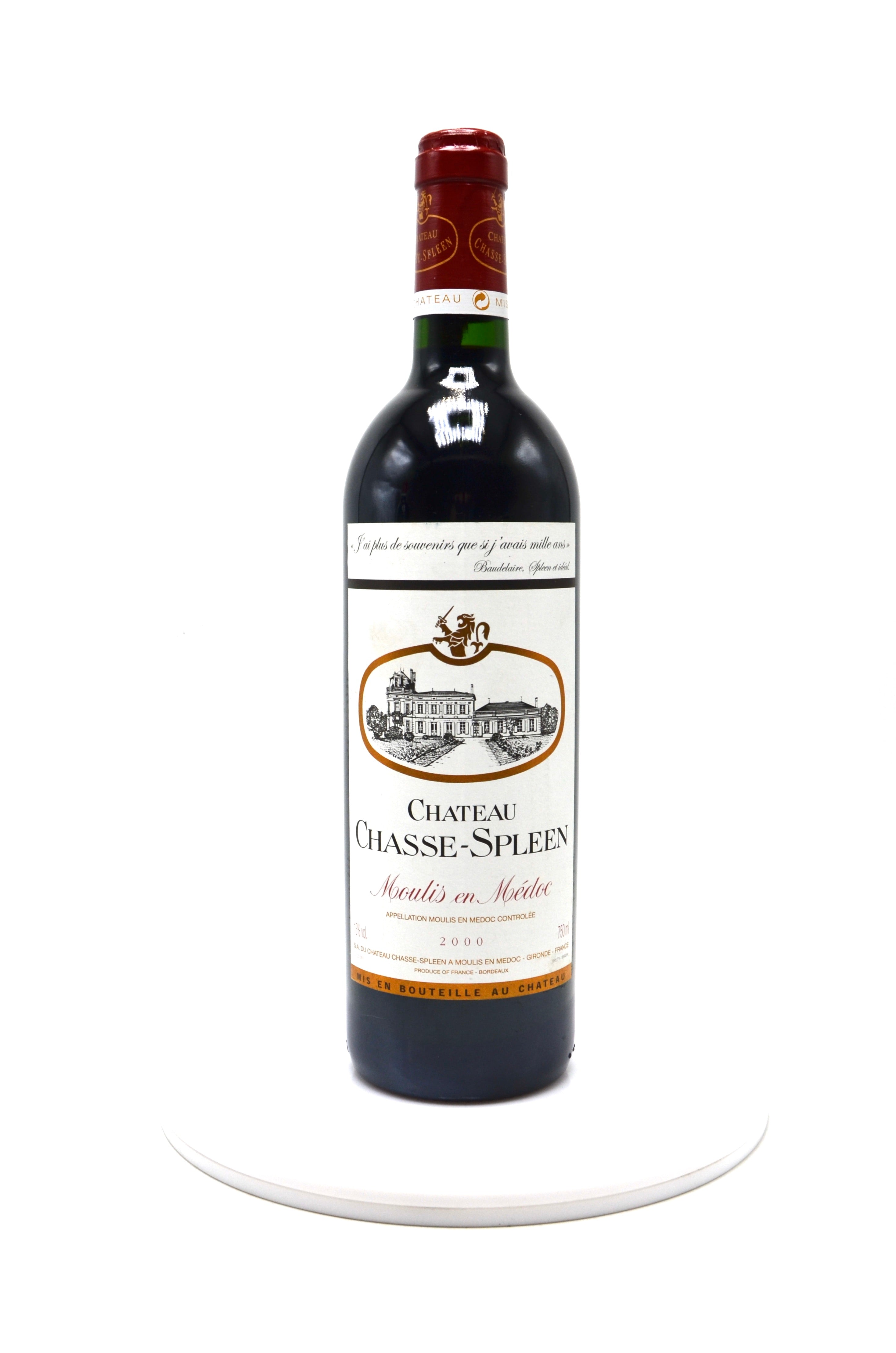 2000 Château Chasse Spleen, Moulis-en-Medoc