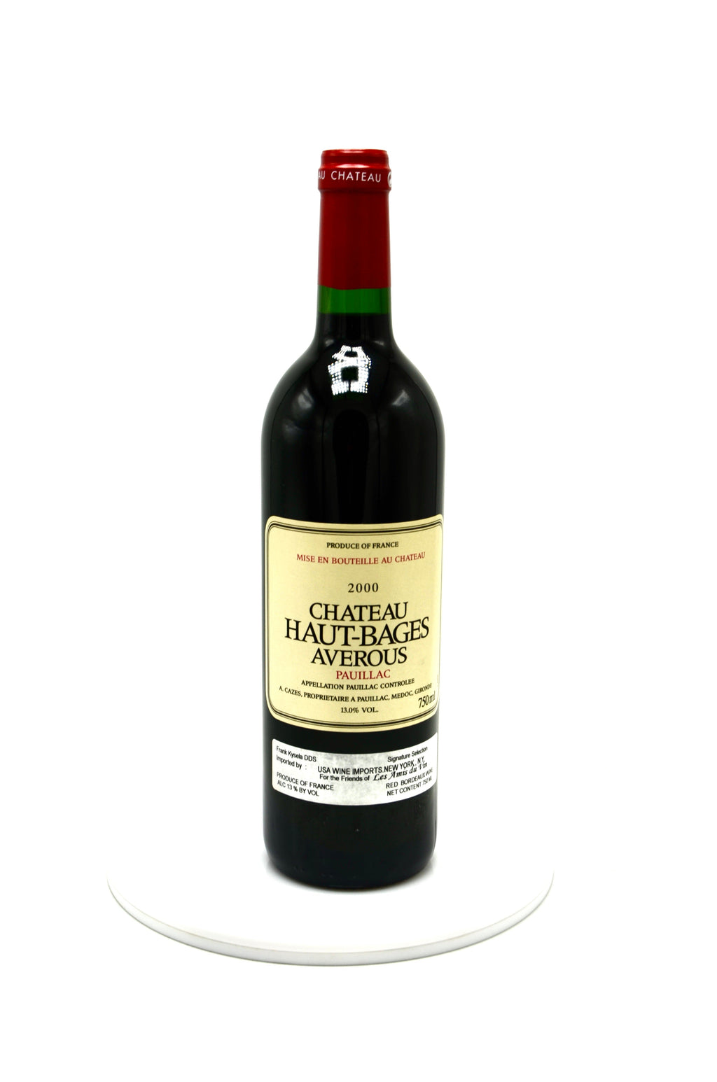 2000 Château Haut Bages Averous, Pauillac [Ch. Lynch Bages' 2nd]