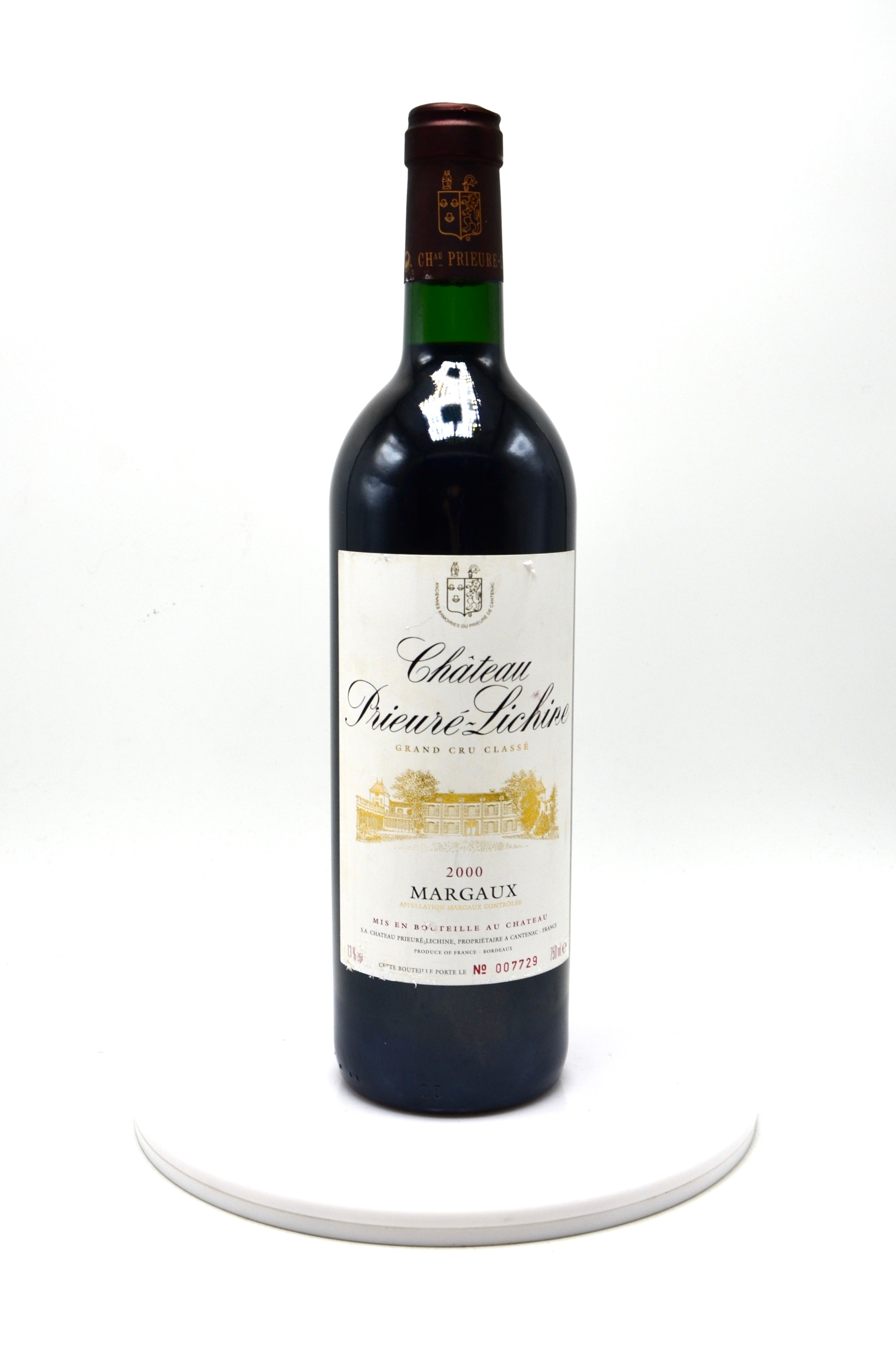2000 Chateau Prieure Lichine, Margaux