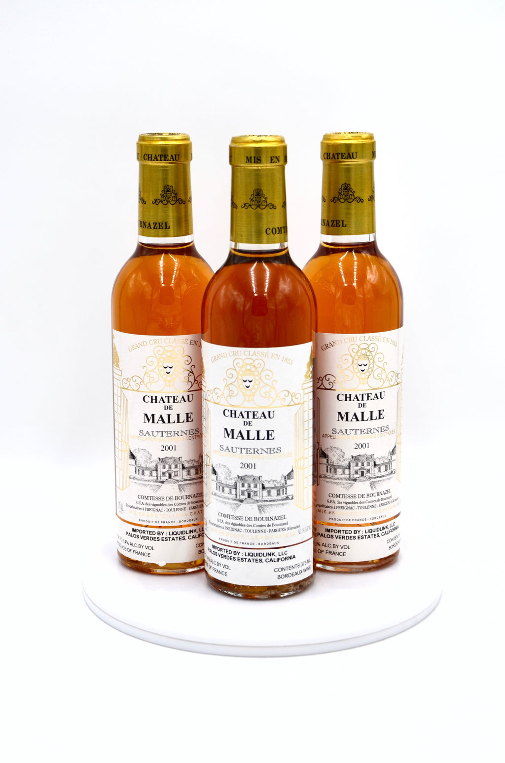 2001 Château de Malle, Sauternes (half-bottle)