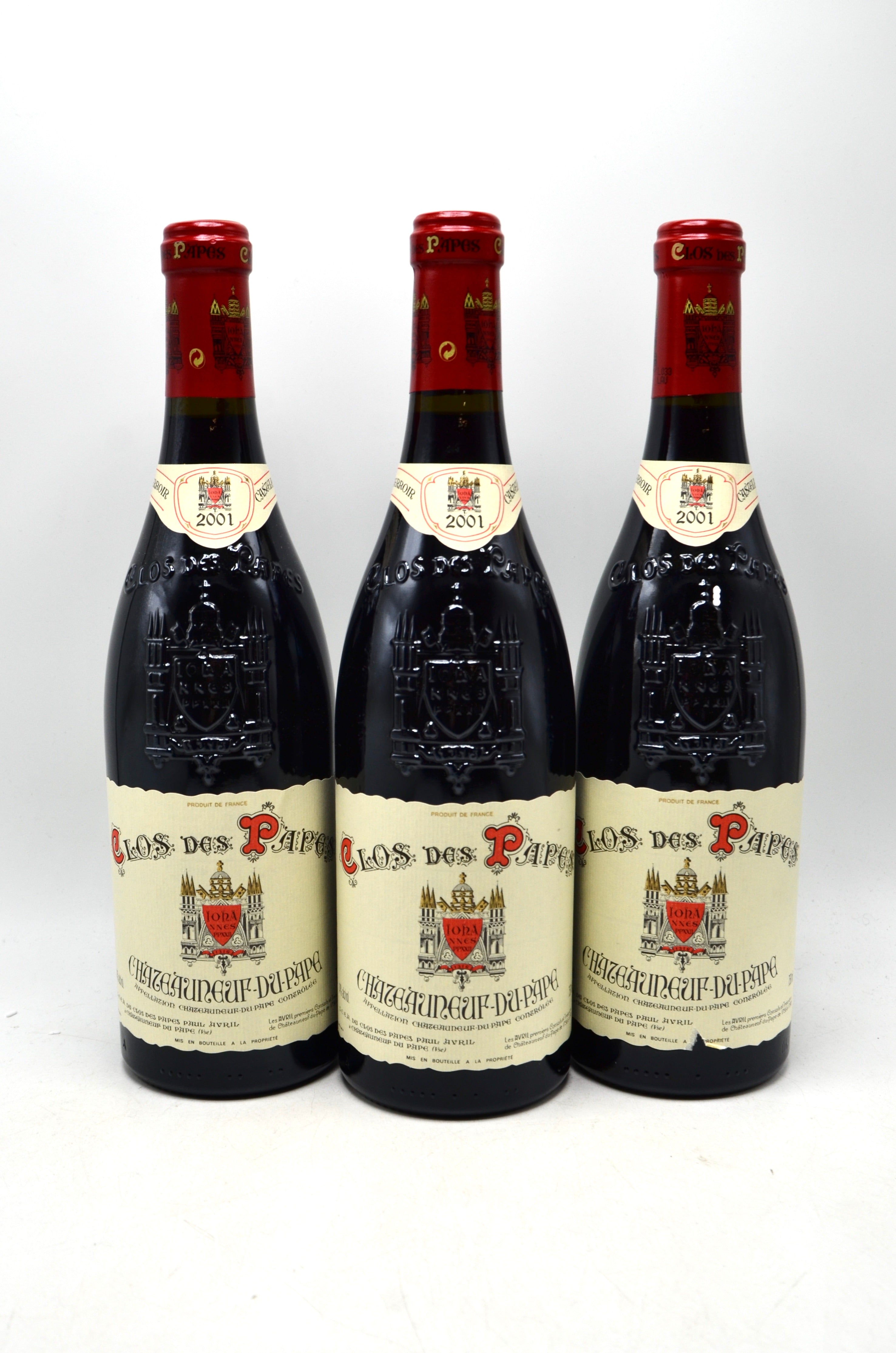 2001 Clos des Papes (Paul Avril), Châteauneuf-du-Pape