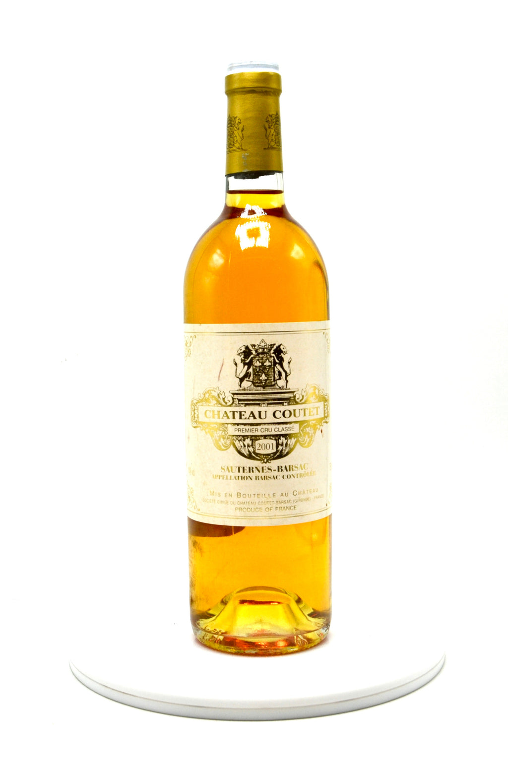 2001 Château Coutet, Barsac