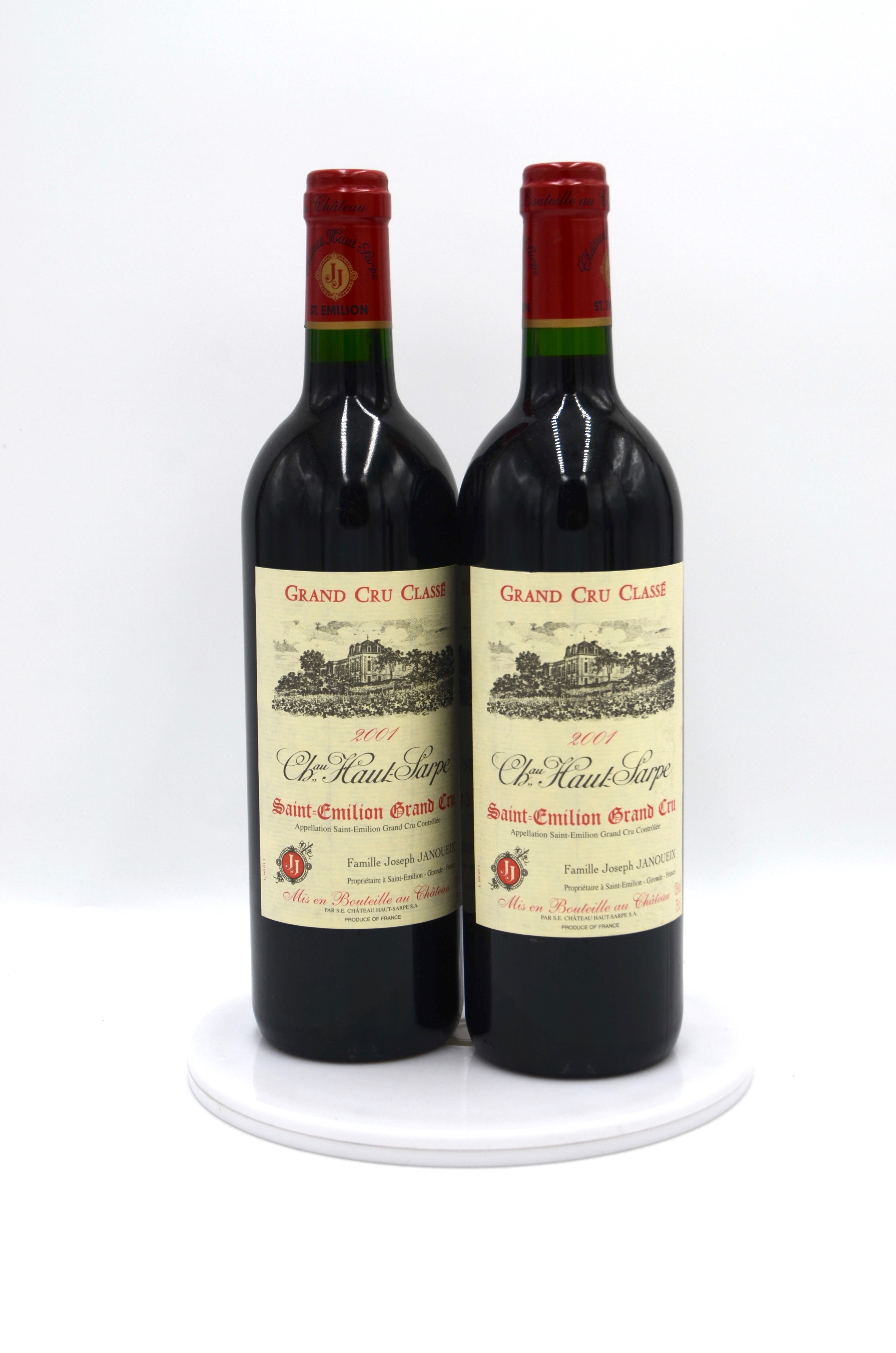 2001 Chateau Haut-Sarpe, St. Emilion