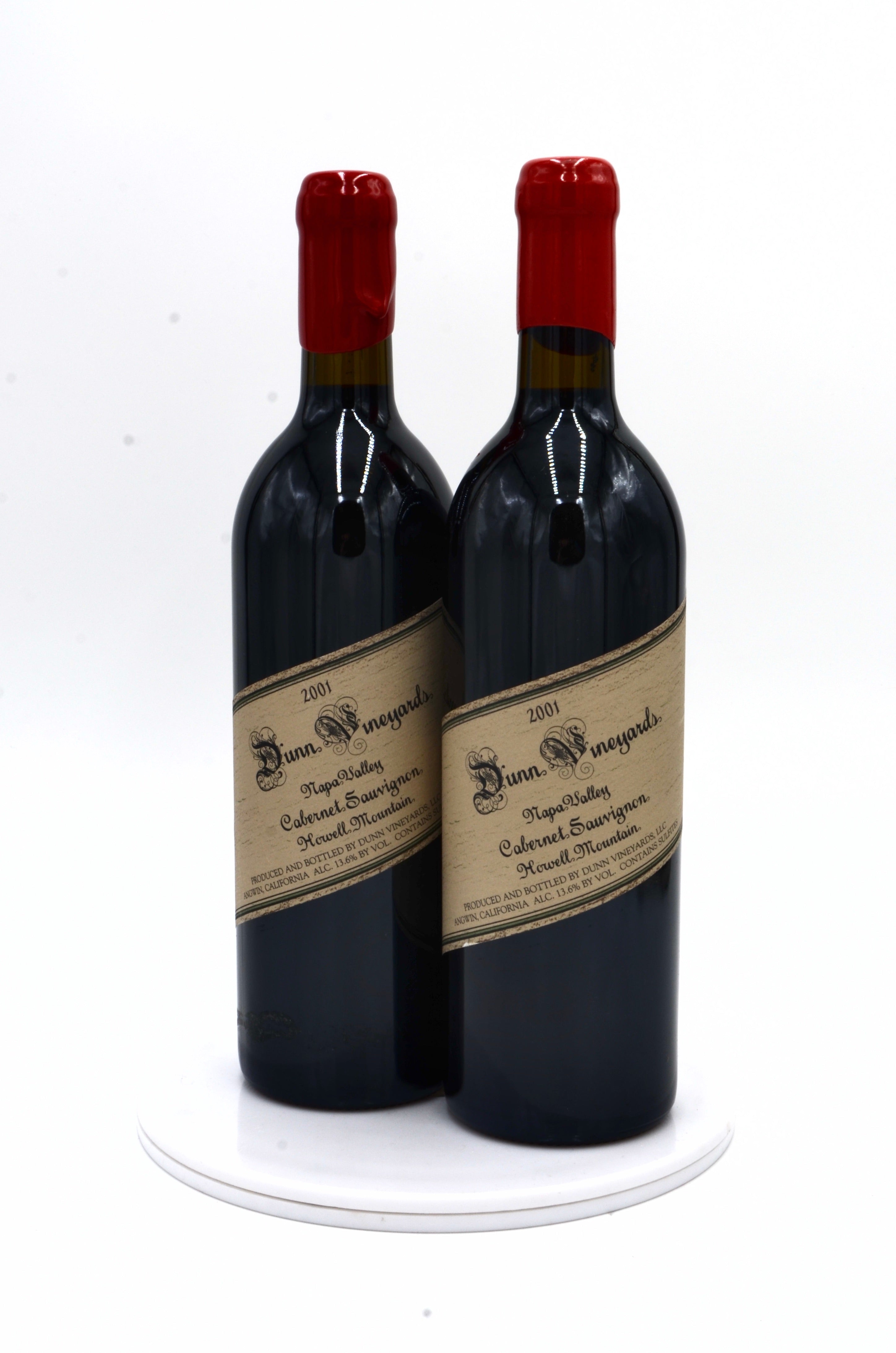 2001 Dunn Vineyards Cabernet Sauvignon, Howell Mountain