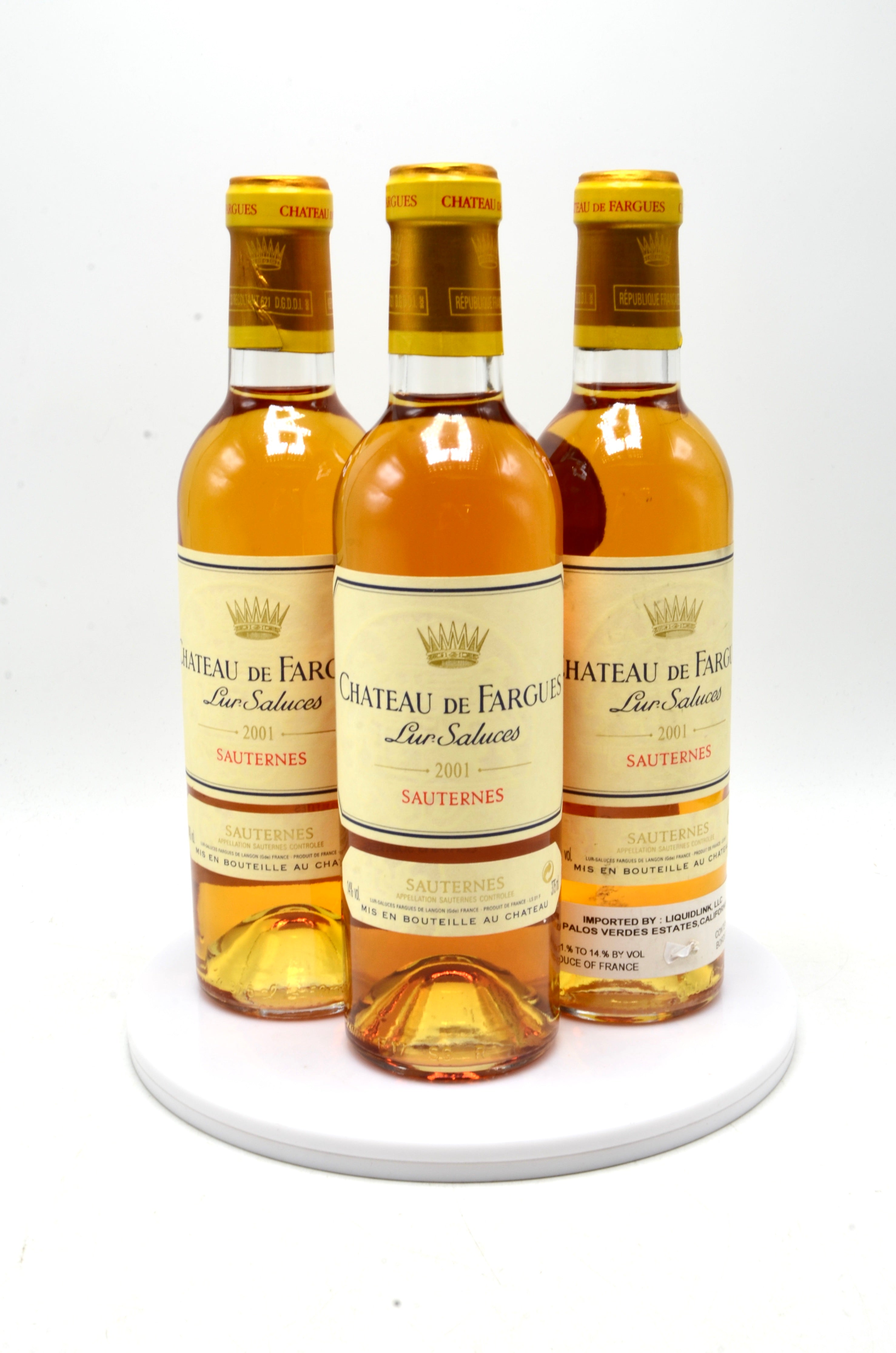 2001 Château de Fargues, Sauternes (half-bottle)