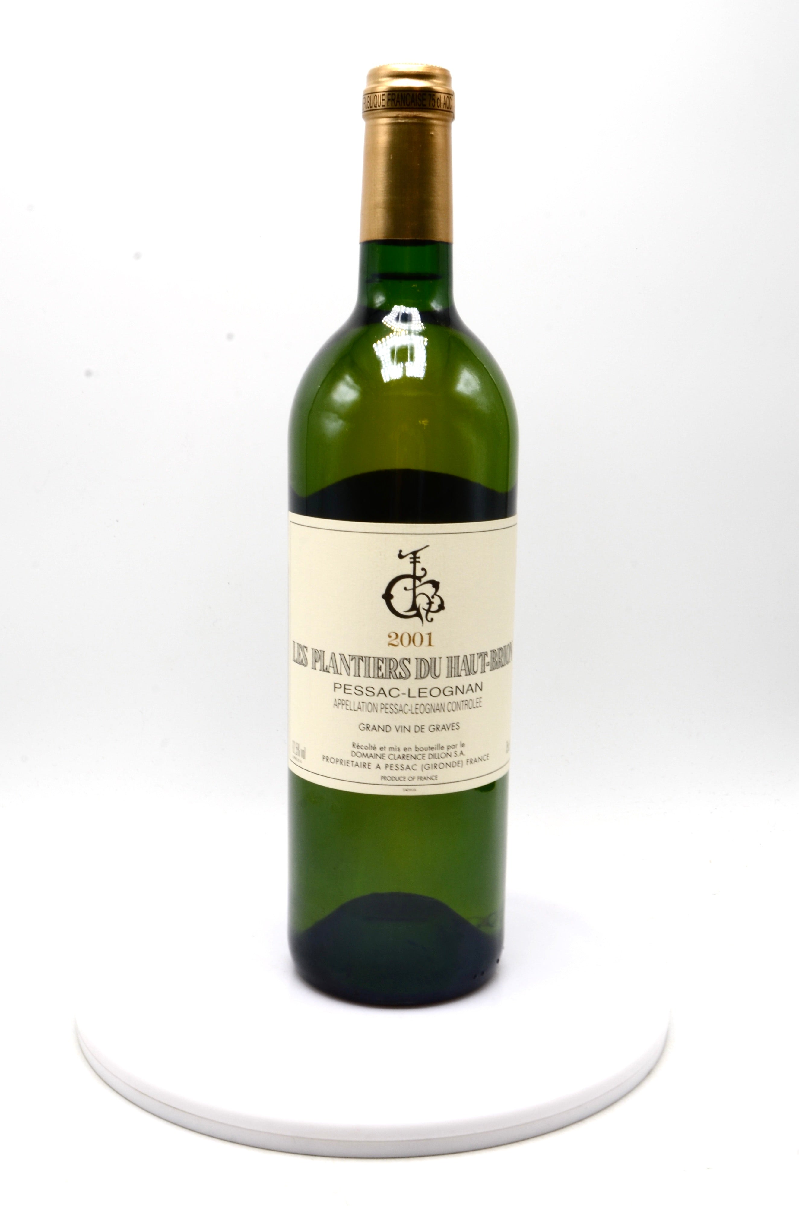 2001 Les Plantiers du Haut-Brion Blanc, Pessac-Léognan
