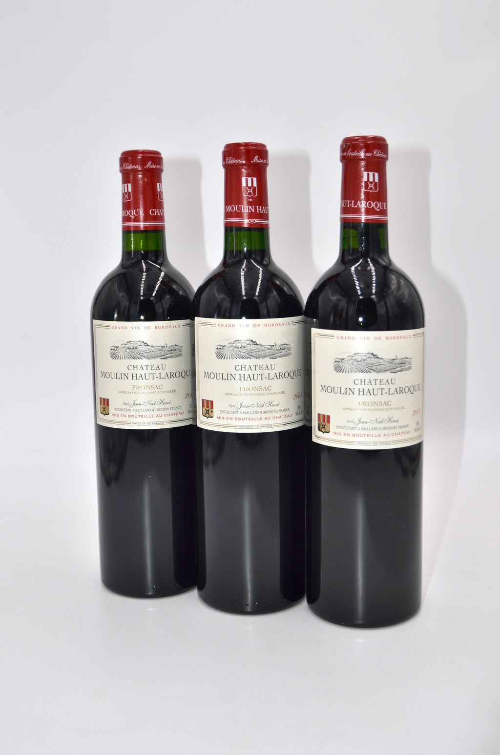 2001 Chateau Moulin Haut-Laroque, Fronsac