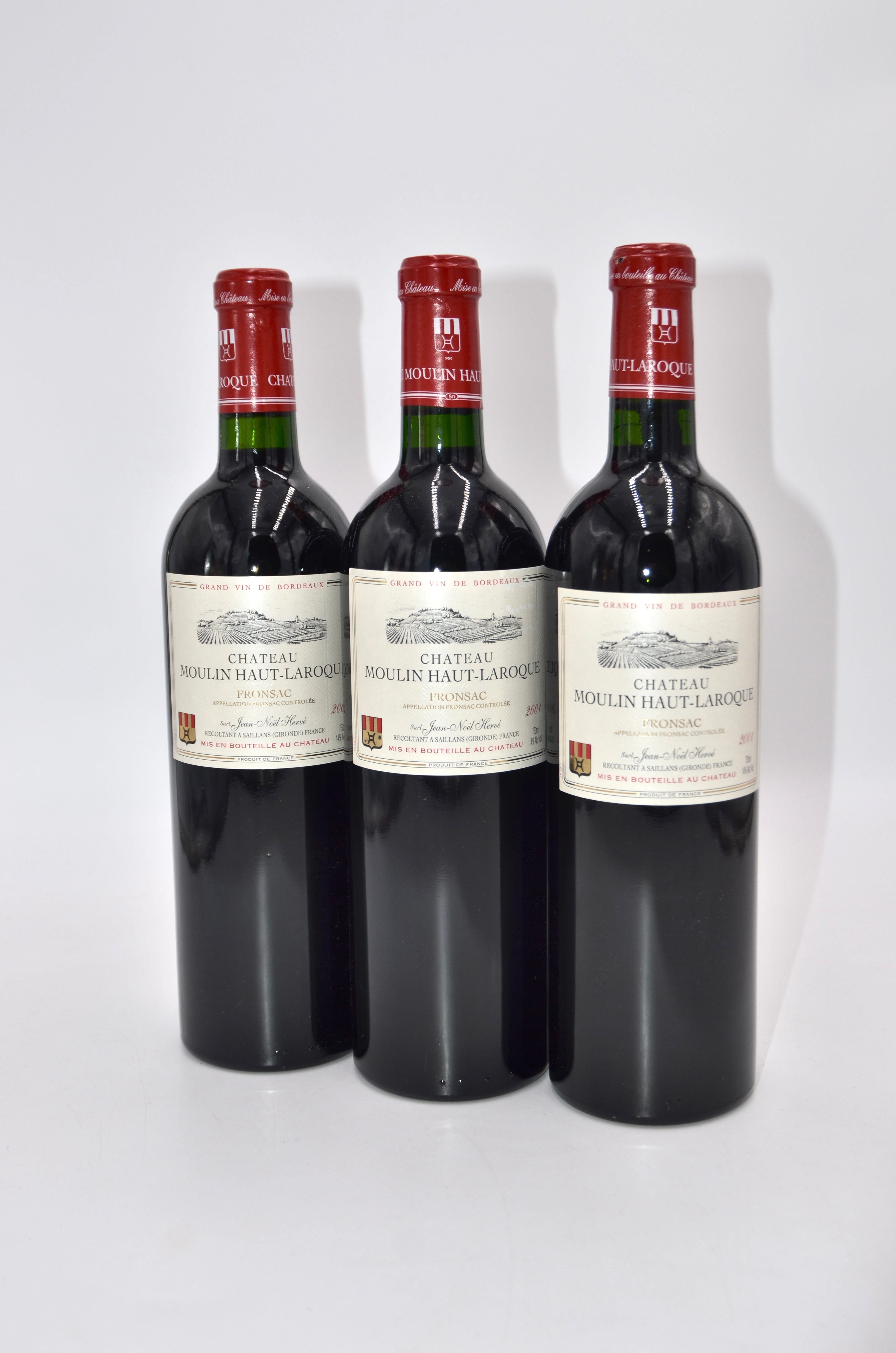 2001 Chateau Moulin Haut-Laroque, Fronsac