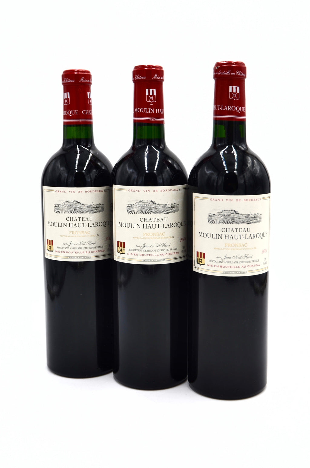 2001 Chateau Moulin Haut-Laroque, Fronsac