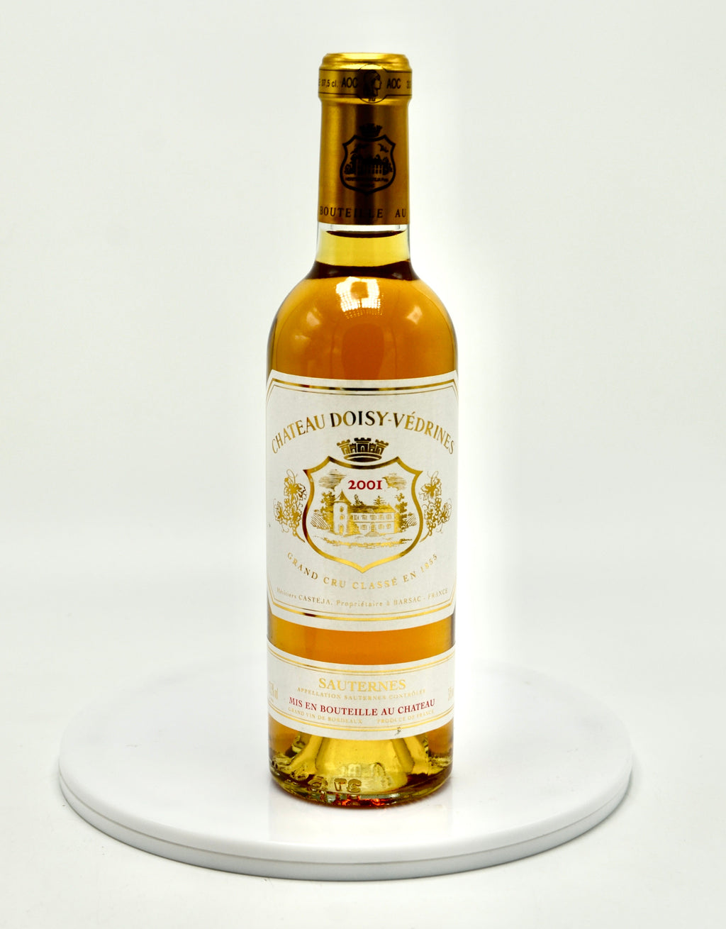 2001 Château Doisy Vedrines, Sauternes (half-bottle)