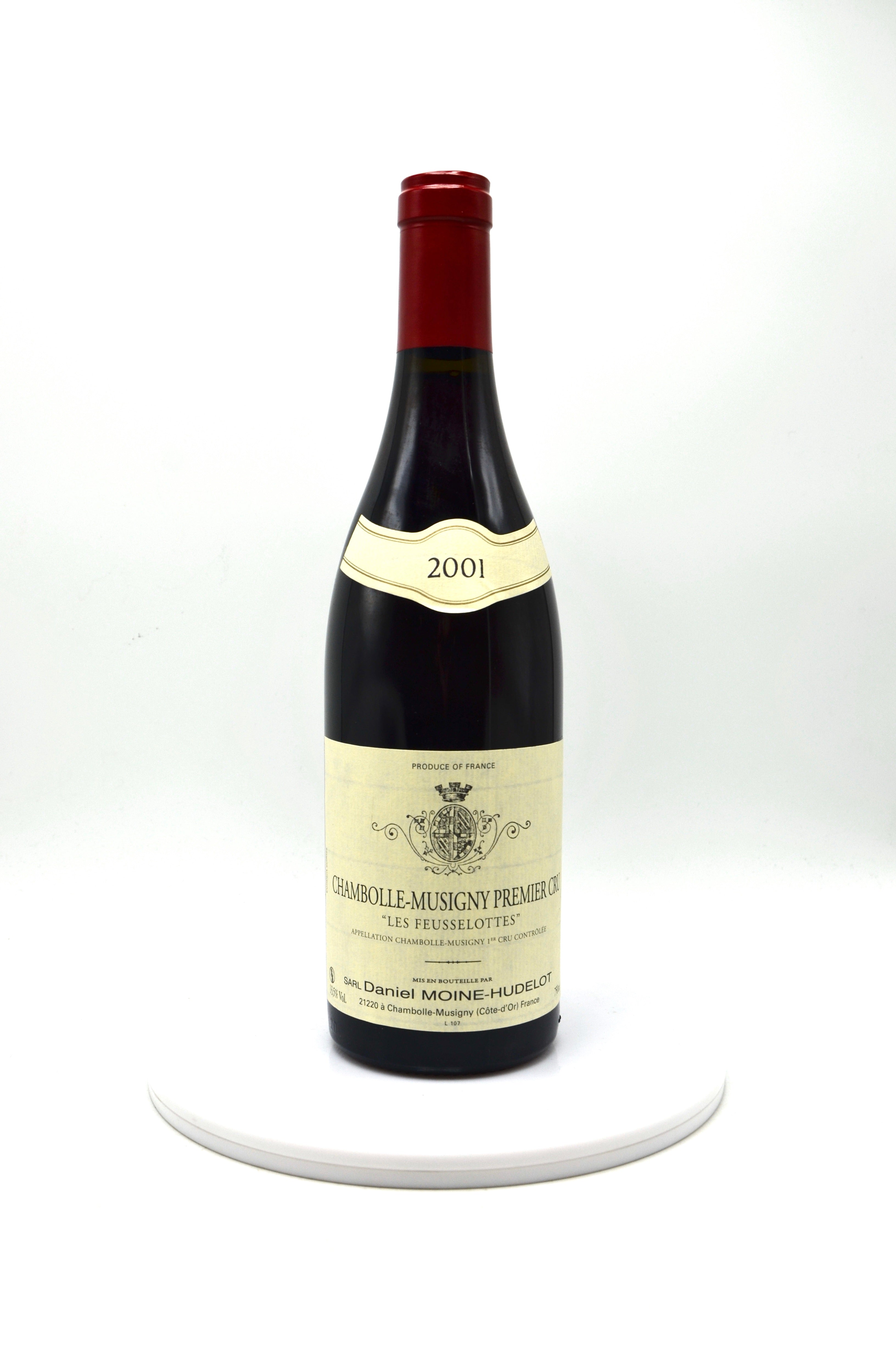2001 Domaine Daniel Moine-Hudelot Chambolle-Musigny, Les Feusselottes, Premier Cru