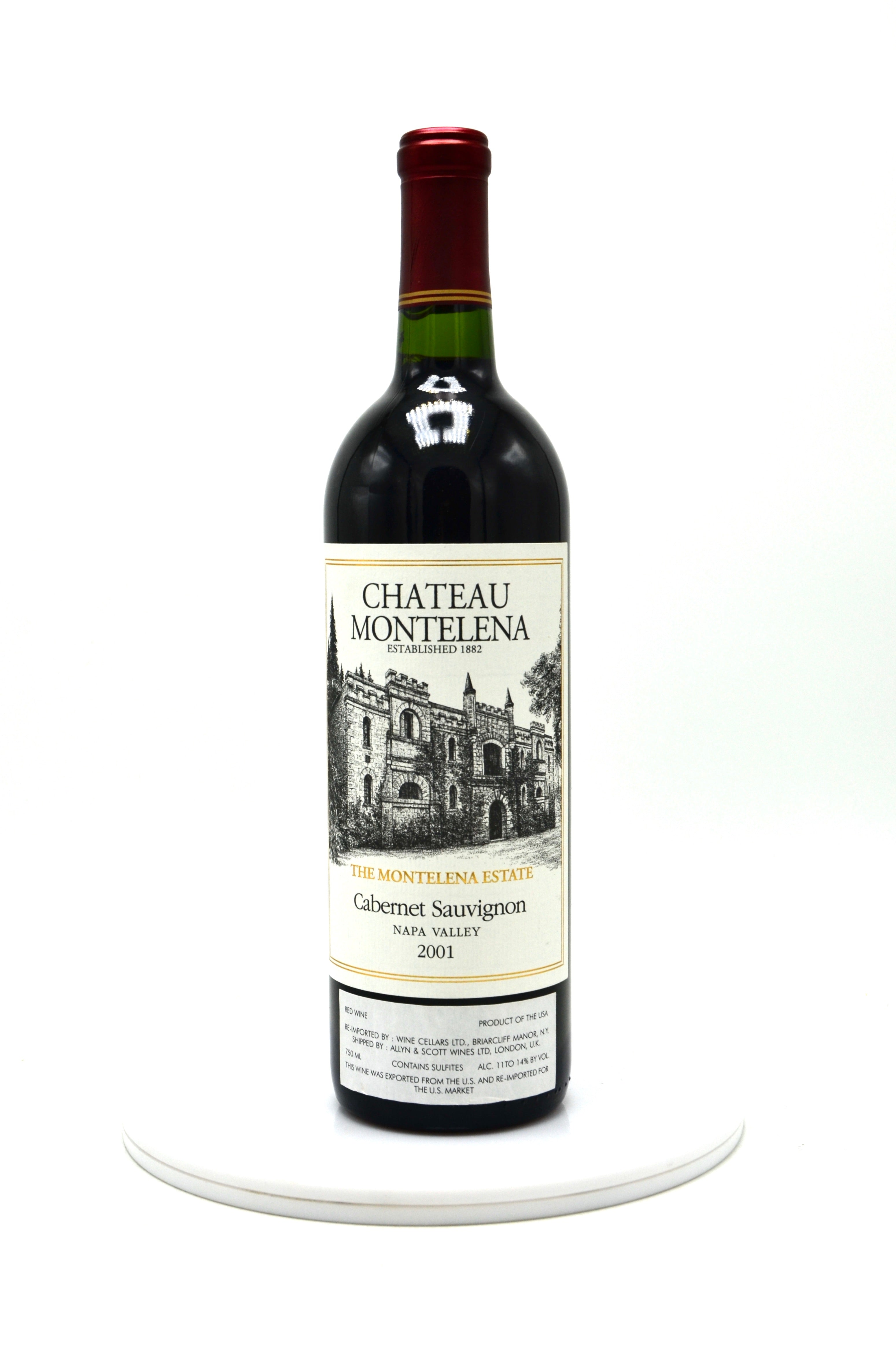 2001 Château Montelena Estate Cabernet Sauvignon, Napa Valley
