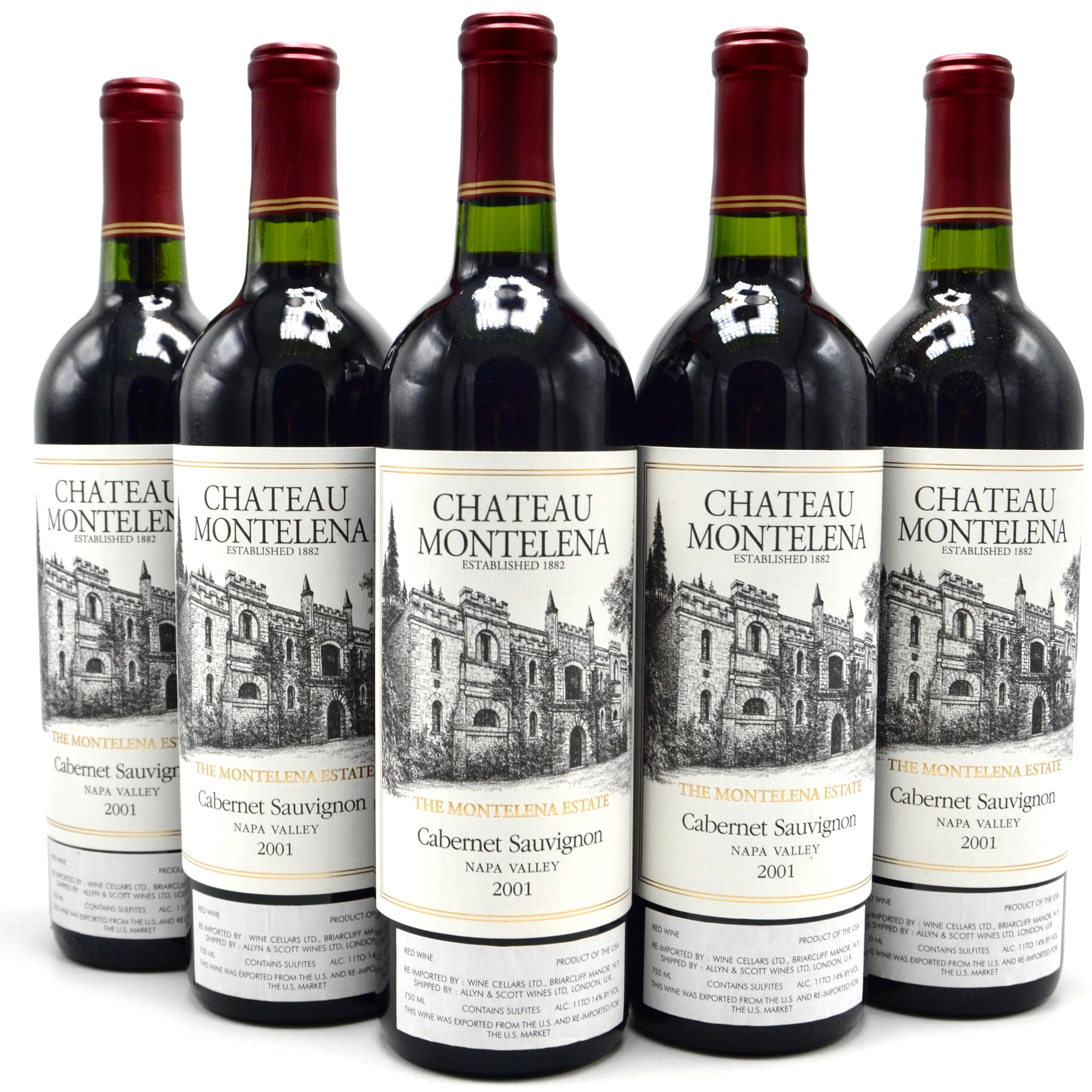 2001 Château Montelena Estate Cabernet Sauvignon, Napa Valley