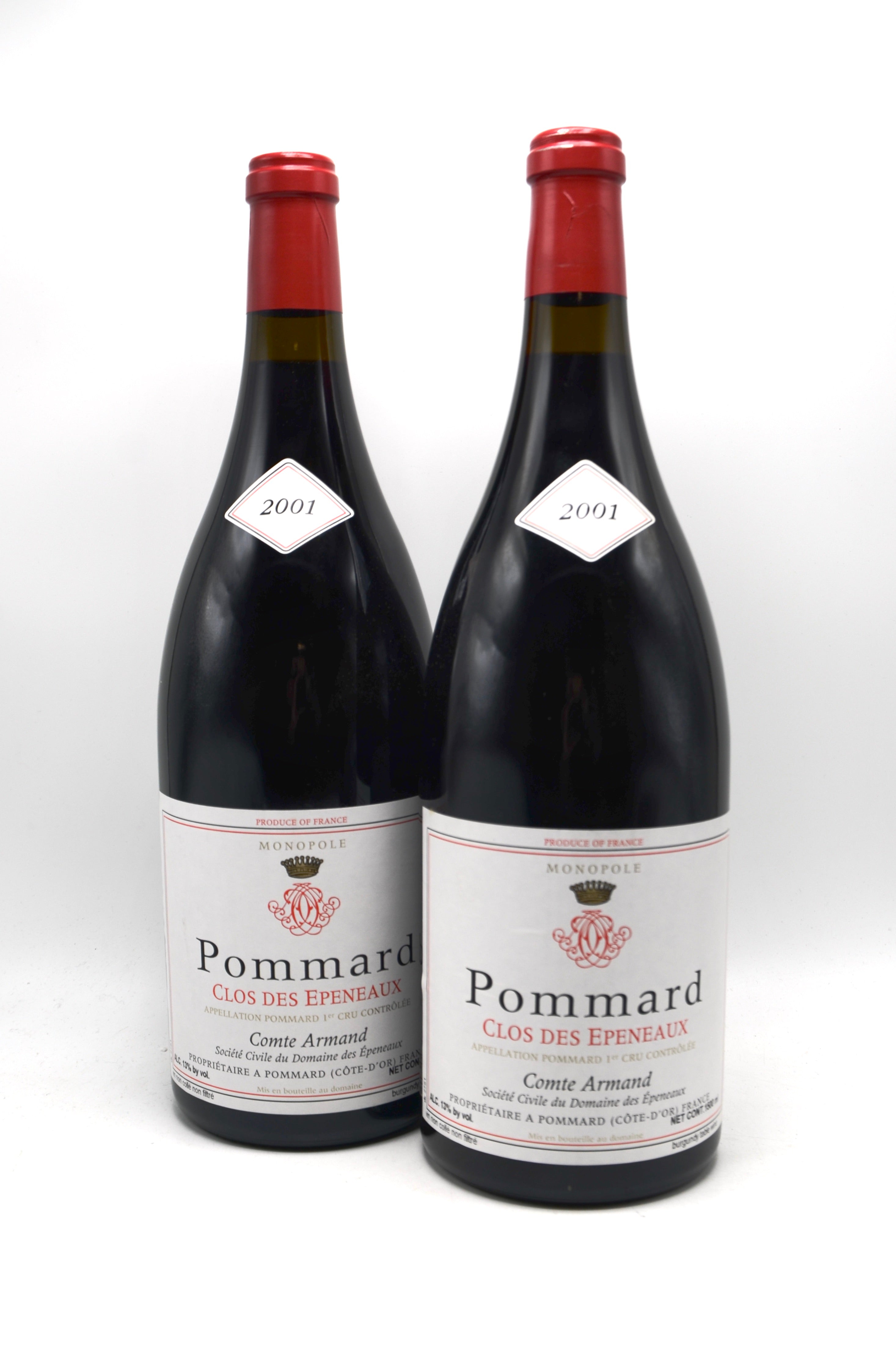2001 Comte Armand Pommard, Clos des Epeneaux, Monopole Premier Cru (magnum)