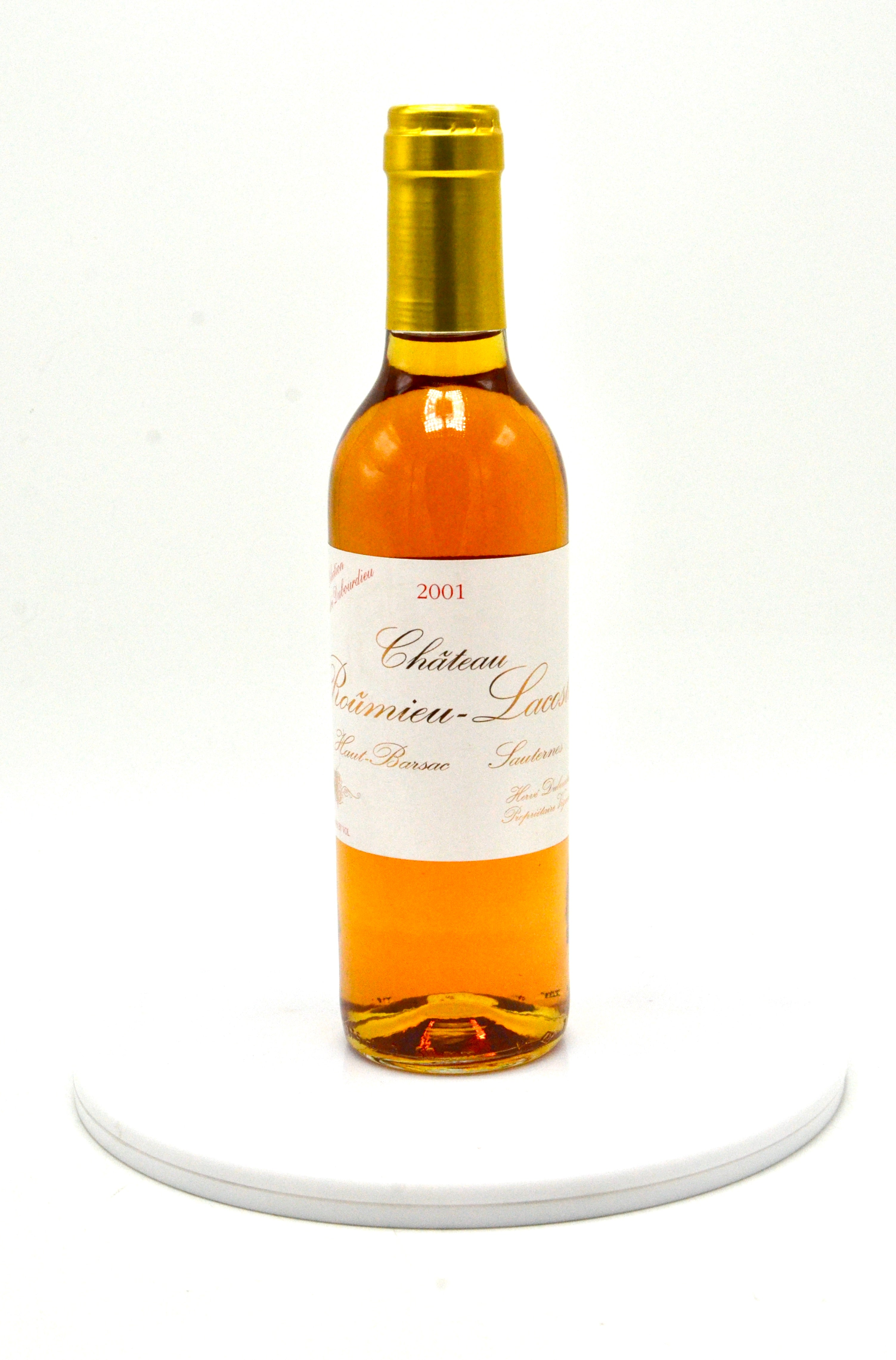 2001 Château Roumieu Lacoste, Sauternes (half-bottle)