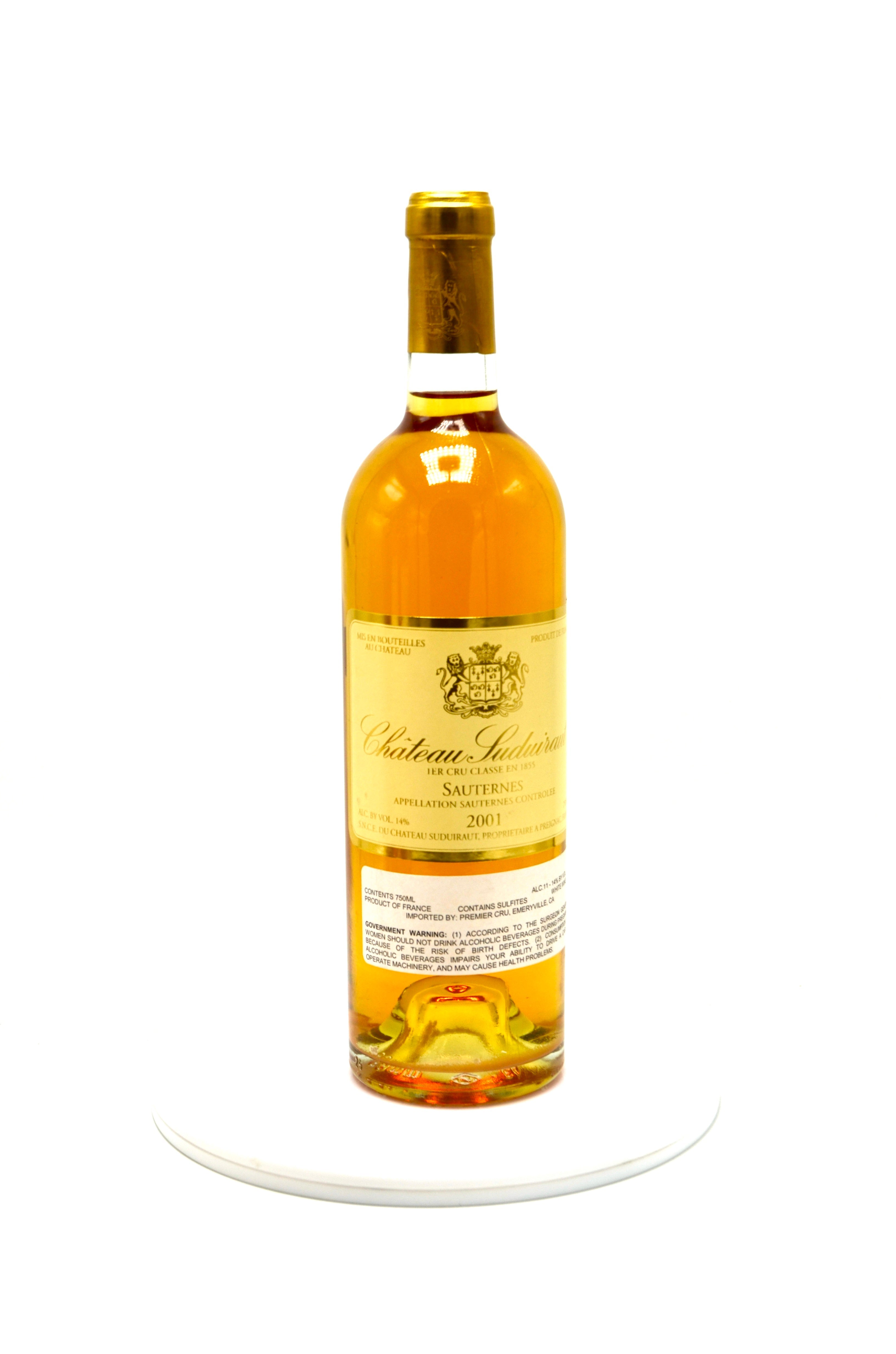2001 Château Suduiraut, Sauternes