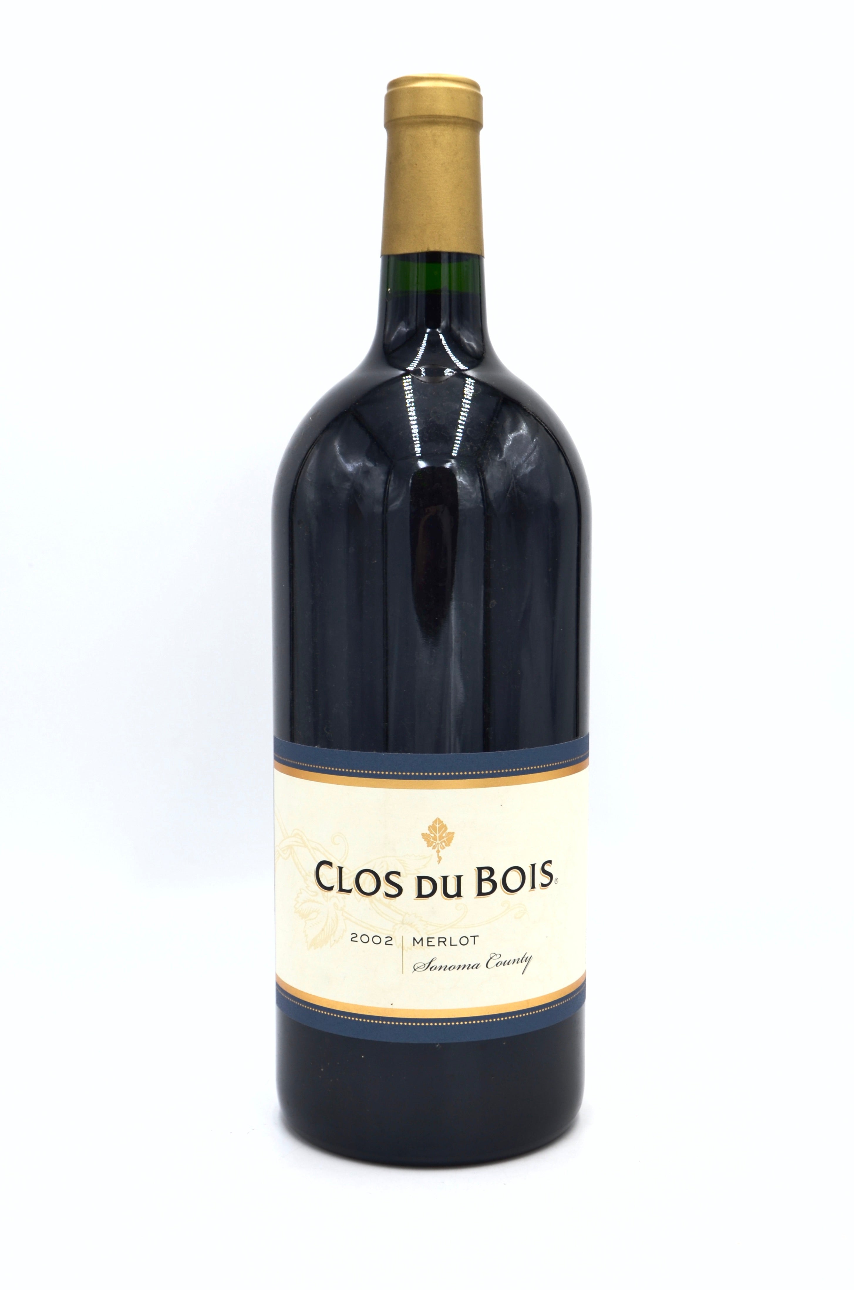 2002 Clos du Bois Merlot, Sonoma County (double-magnum)