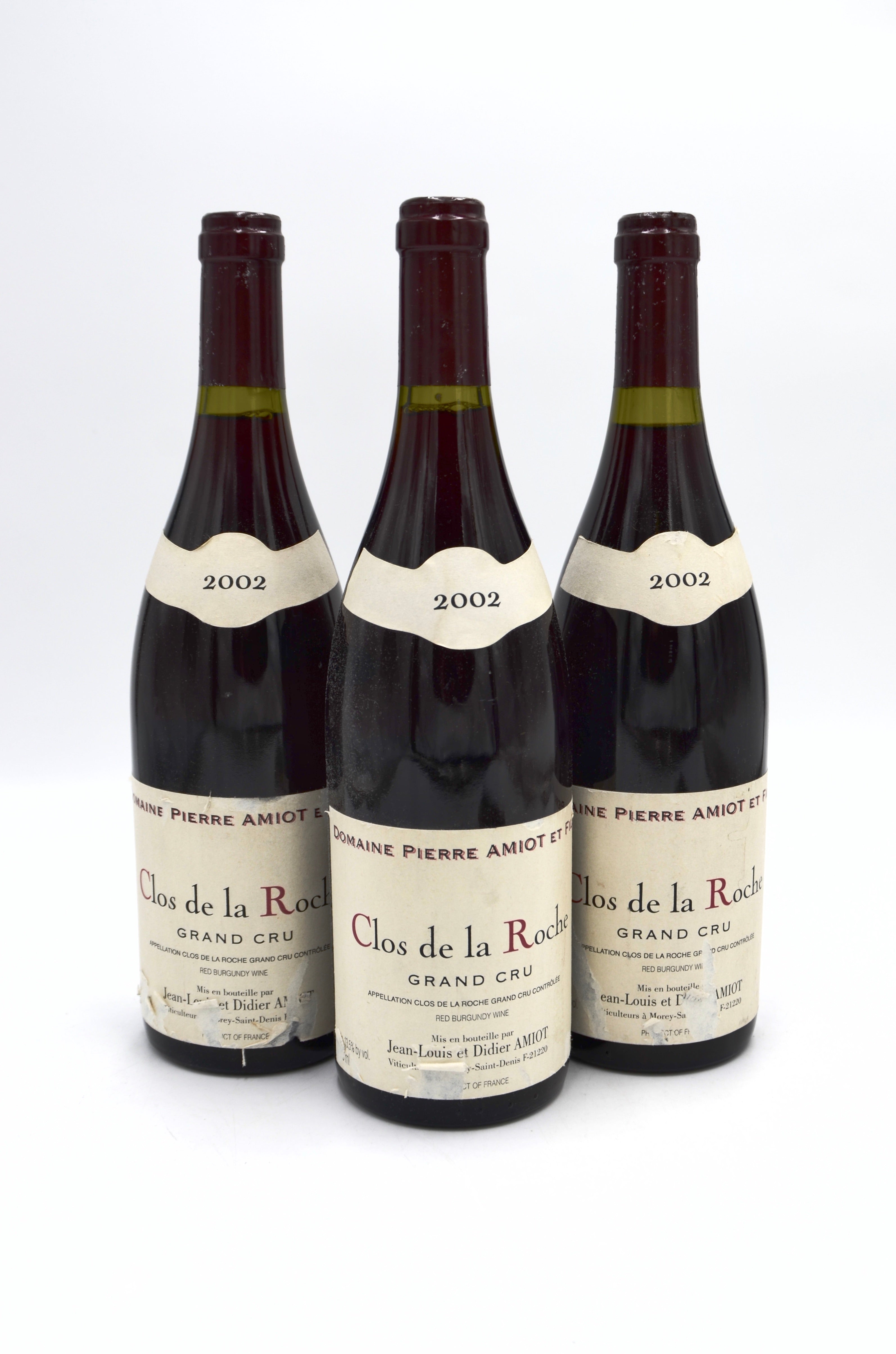 2002 Domaine Pierre Amiot et Fils Clos de la Roche, Grand Cru