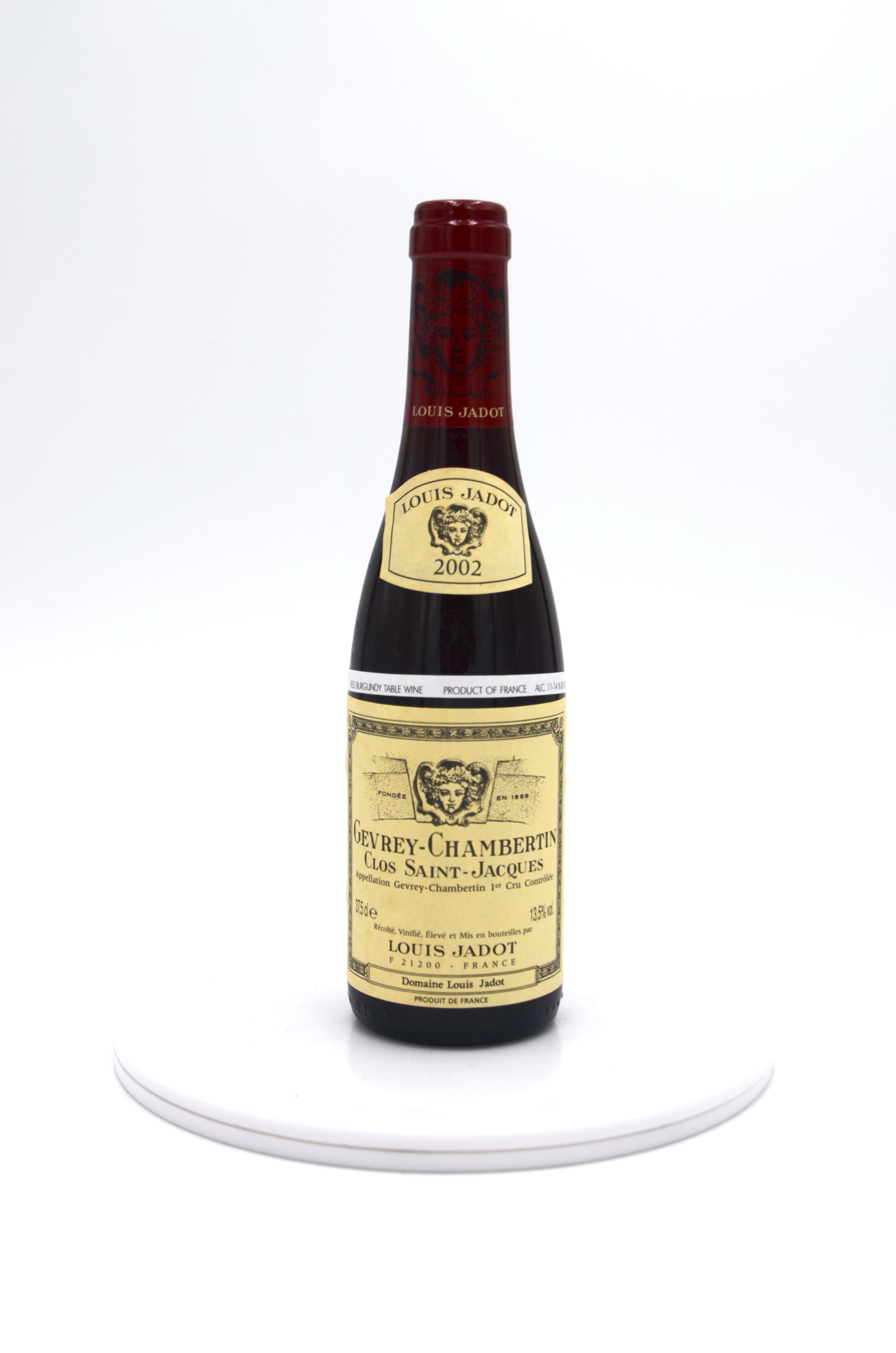 2002 Domaine Louis Jadot Gevrey-Chambertin, Clos Saint-Jacques, Premier Cru (half-bottle)