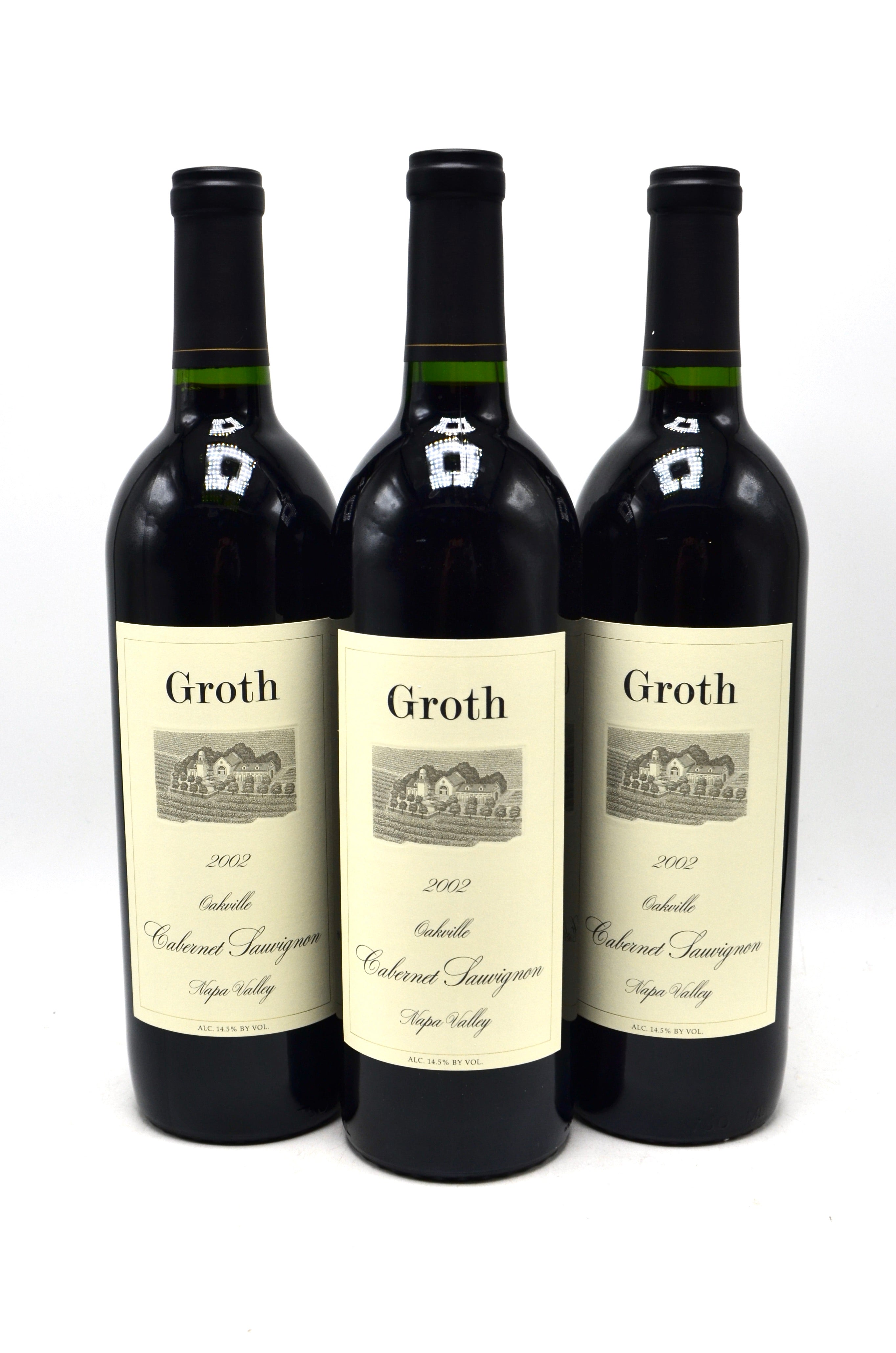 2002 Groth Cabernet Sauvignon, Oakville, Napa Valley