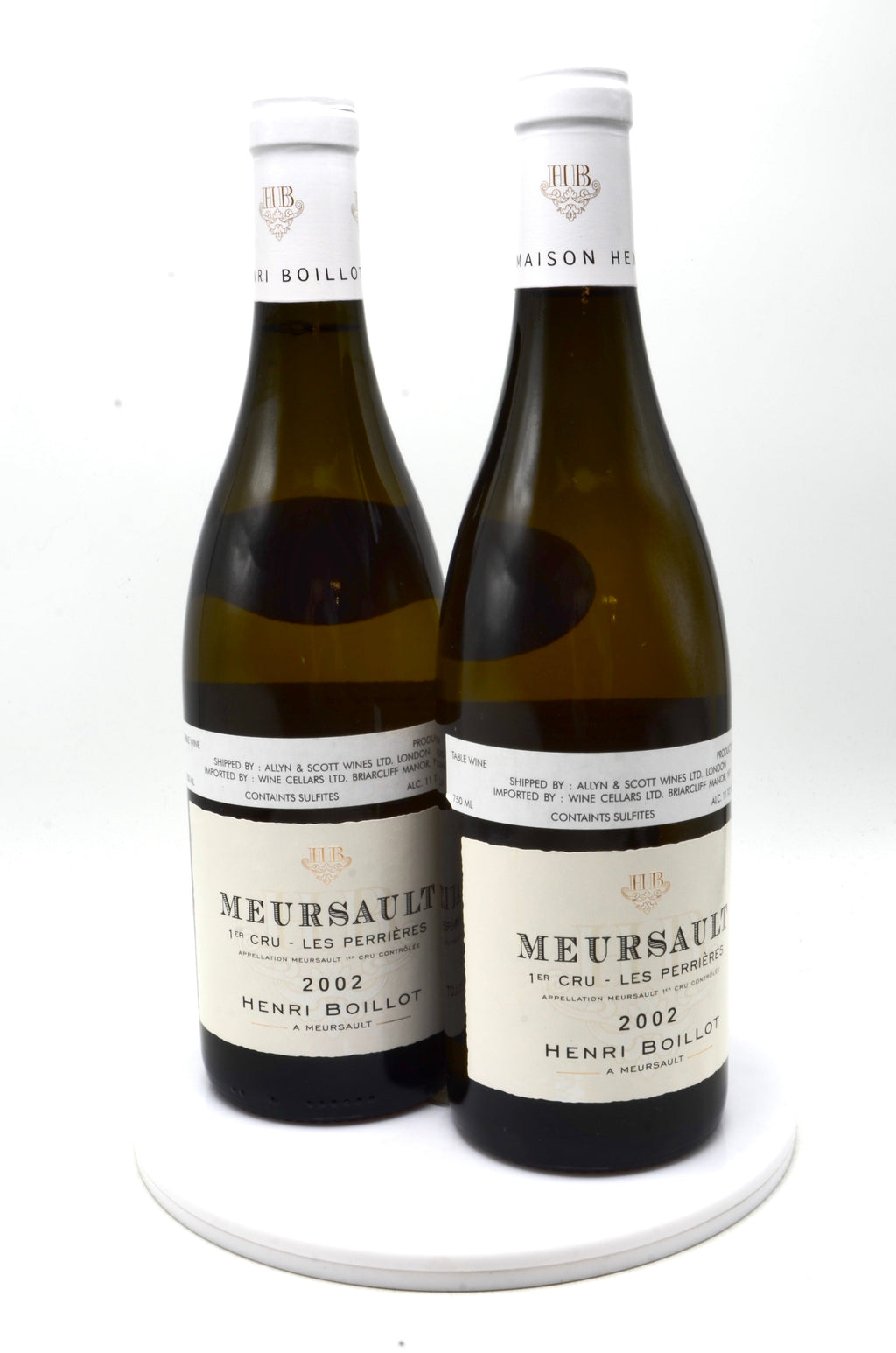2002 Maison Henri Boillot Meursault, Les Perrieres, Premier Cru