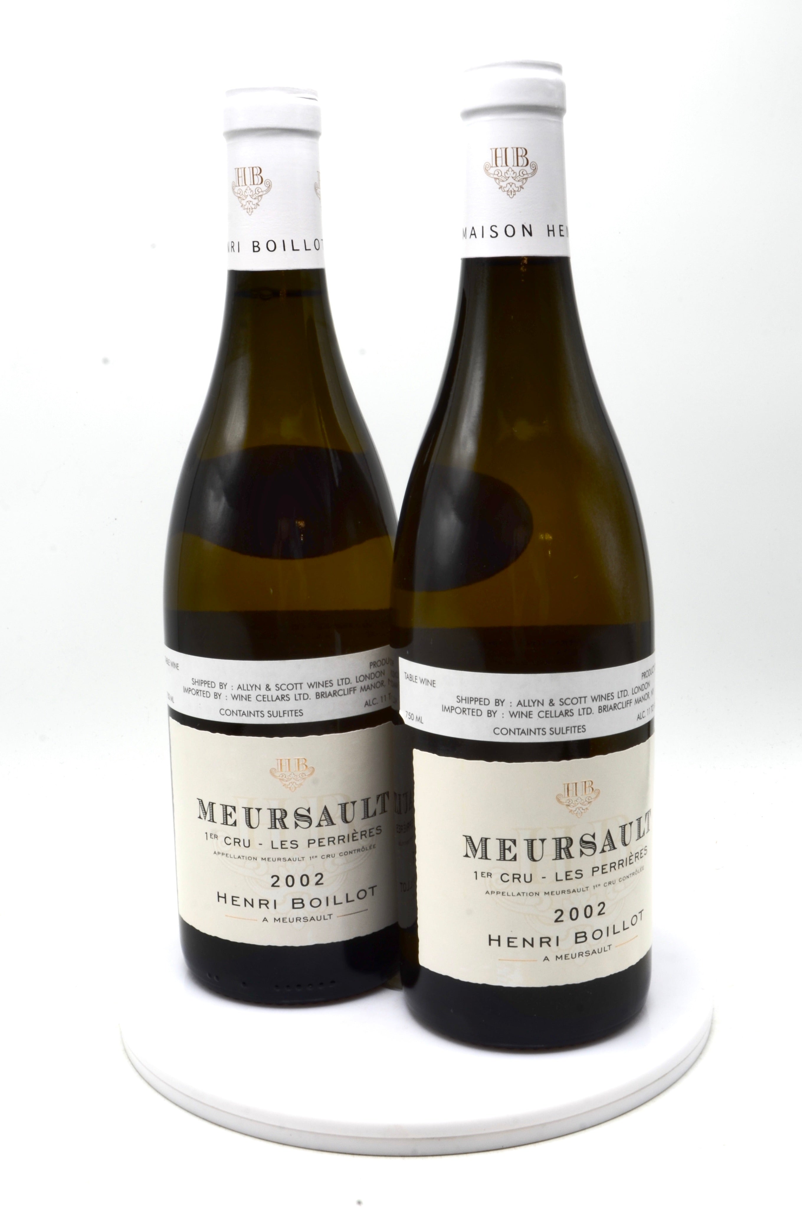 2002 Maison Henri Boillot Meursault, Les Perrieres, Premier Cru