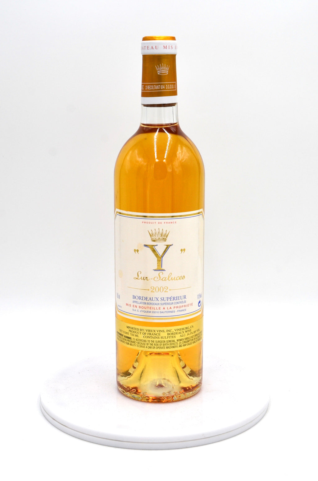 2002 Ygrec "Y" de Château d'Yquem, Bordeaux Blanc