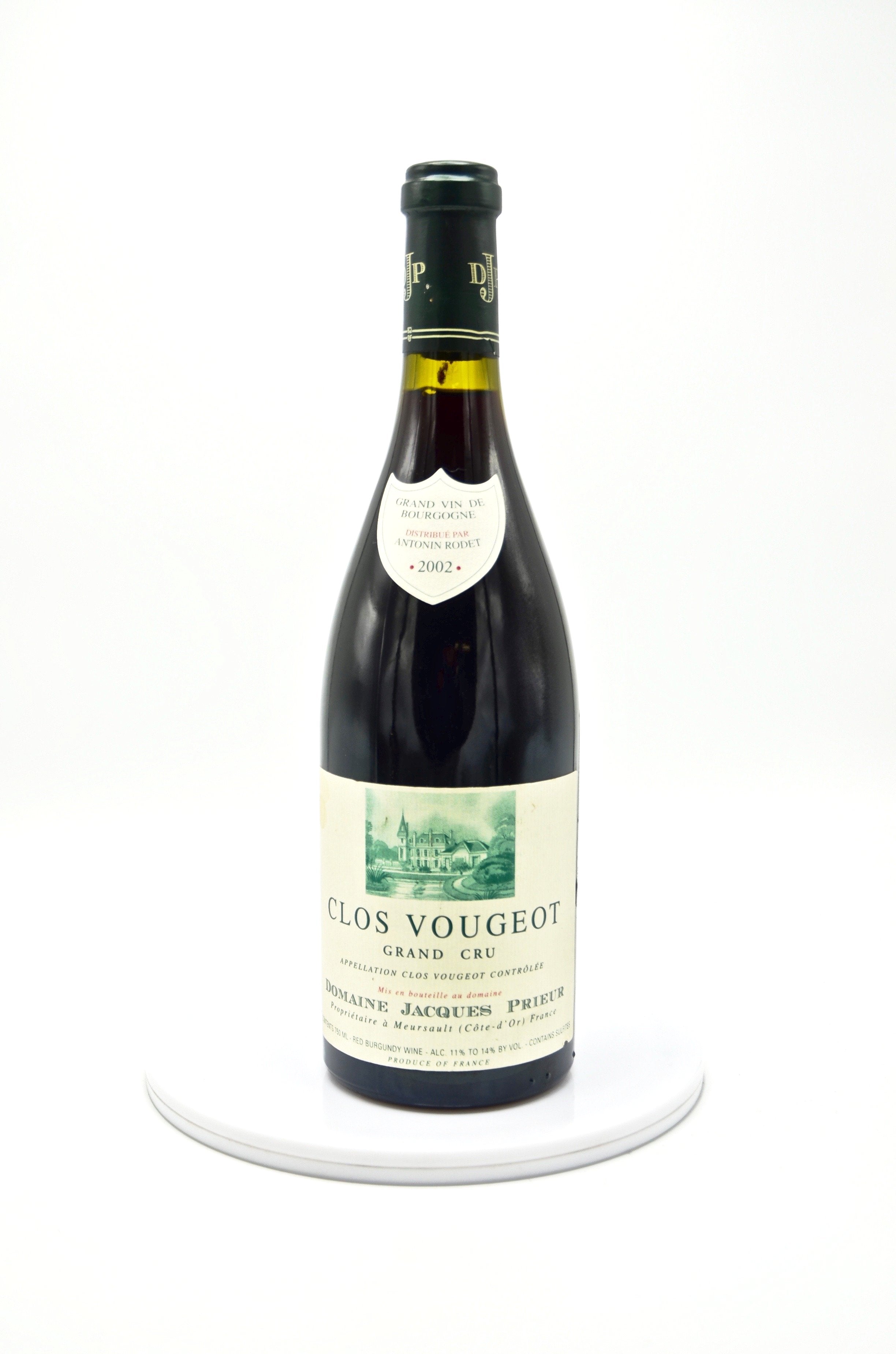 2002 Domaine Jacques Prieur Clos Vougeot, Grand Cru