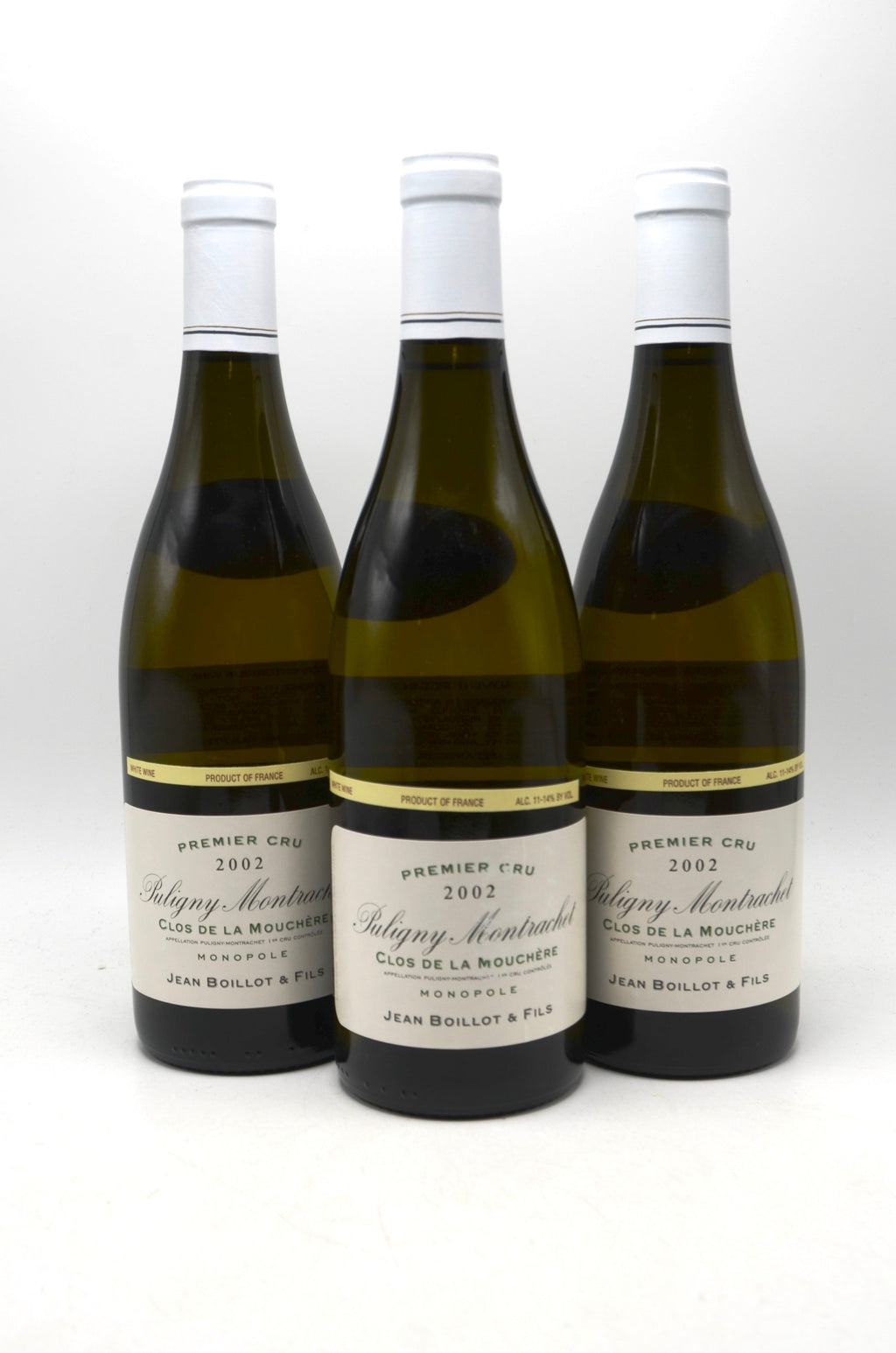 2002 Jean Boillot & Fils Puligny-Montrachet, Clos de la Mouchere, Monopole Premier Cru