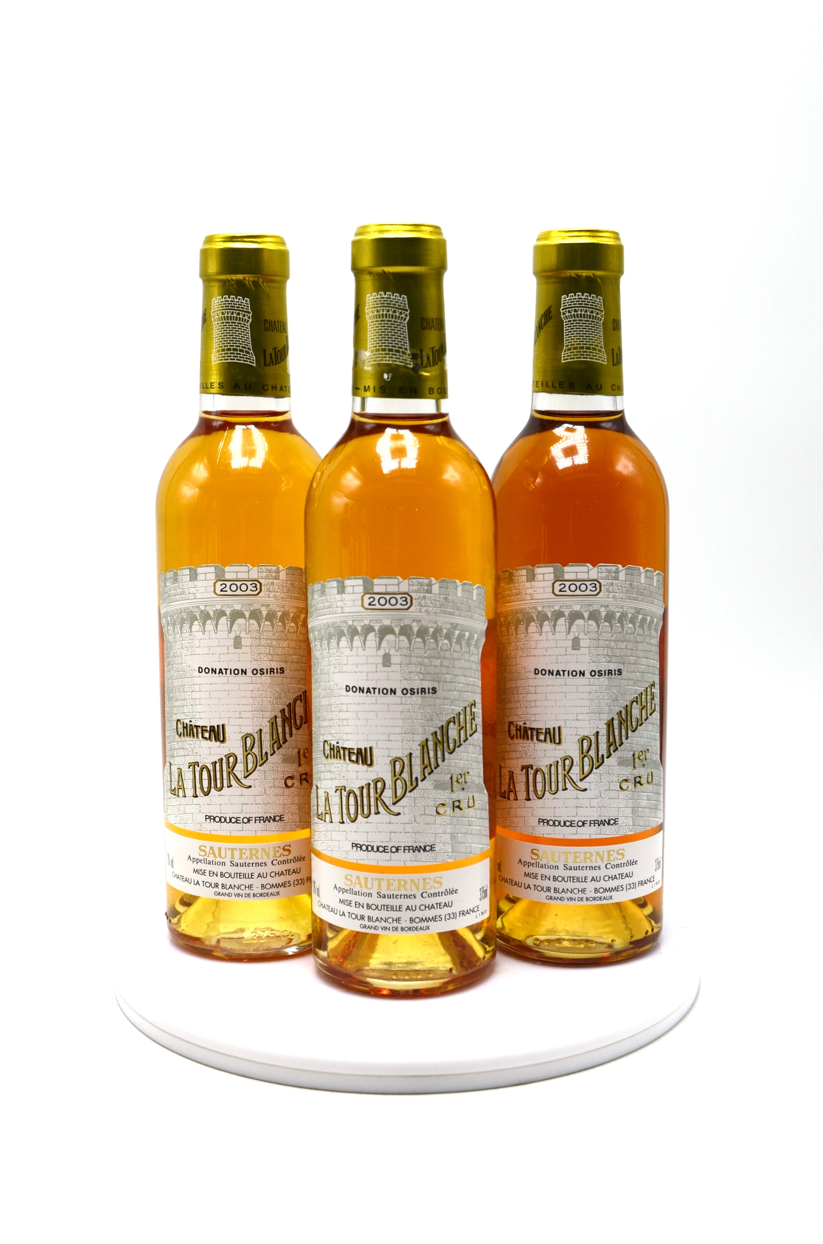 2003 Chateau La Tour Blanche, Sauternes (half-bottle)