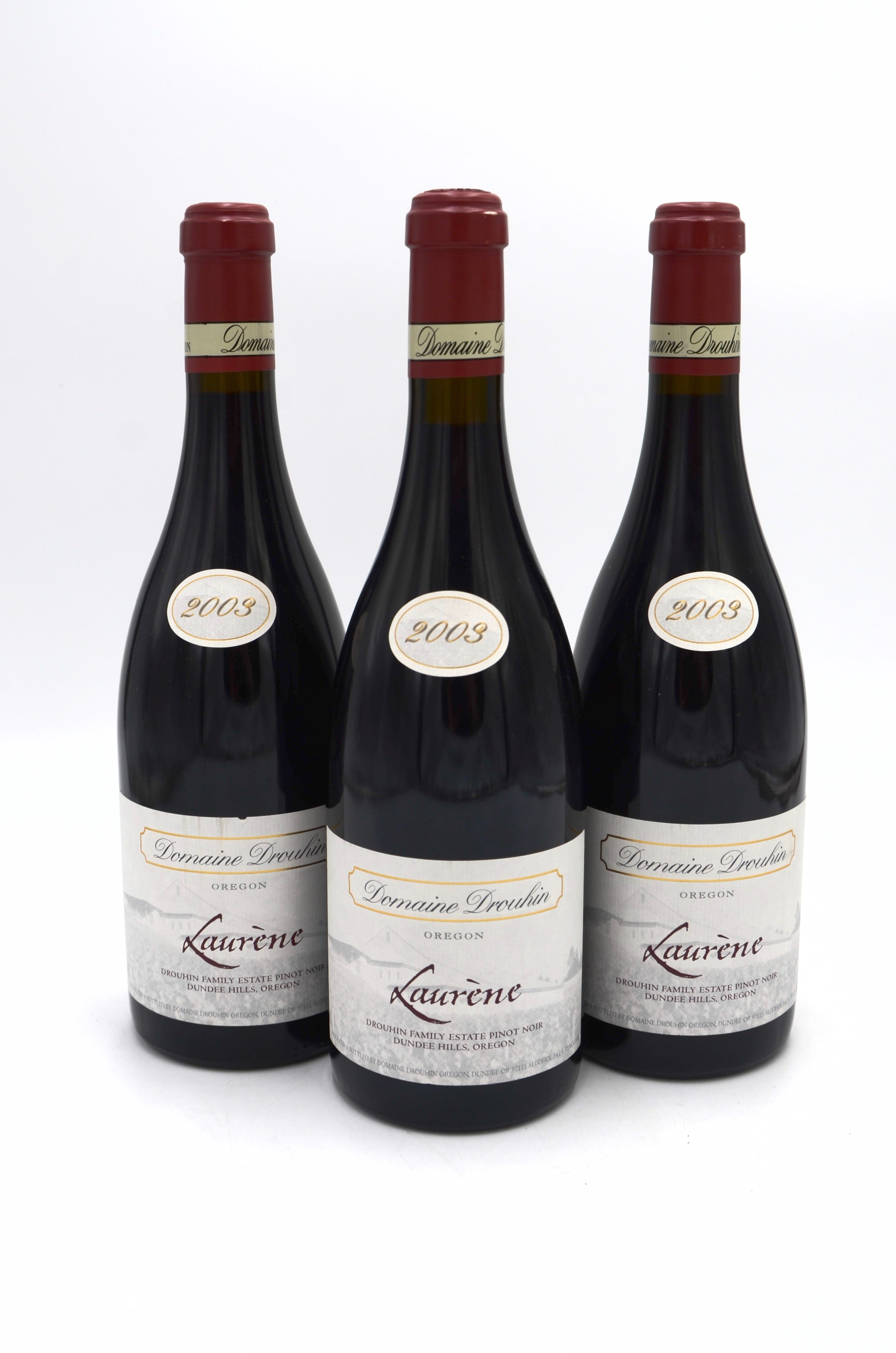 2003 Domaine Drouhin Family Estate Pinot Noir, Cuvee Laurene, Dundee Hills, Oregon