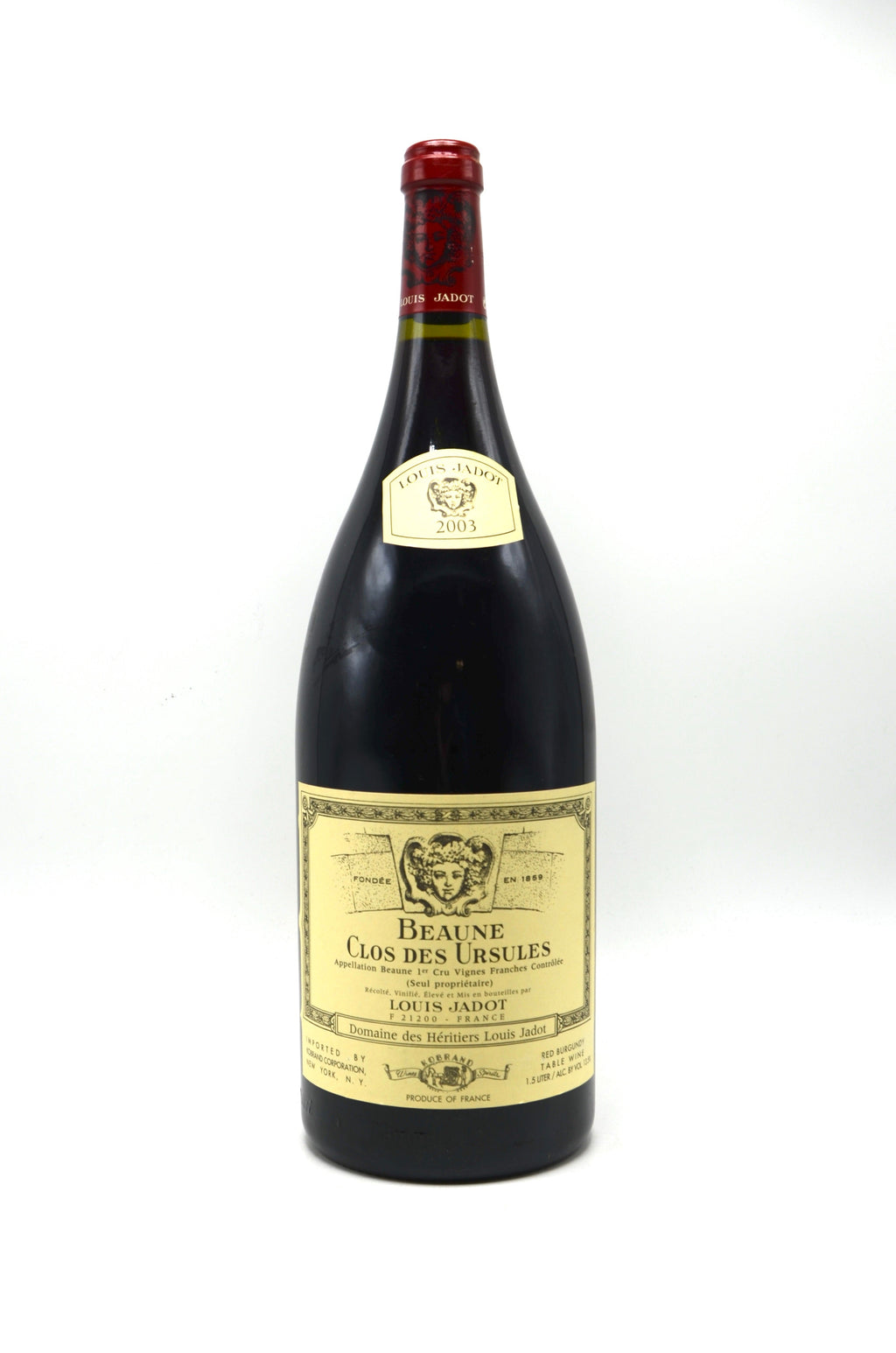 2003 Domaine Louis Jadot Beaune Rouge, Domaine des Heritiers Vignes Franches Clos des Ursules, Monopole Premier Cru (magnum)