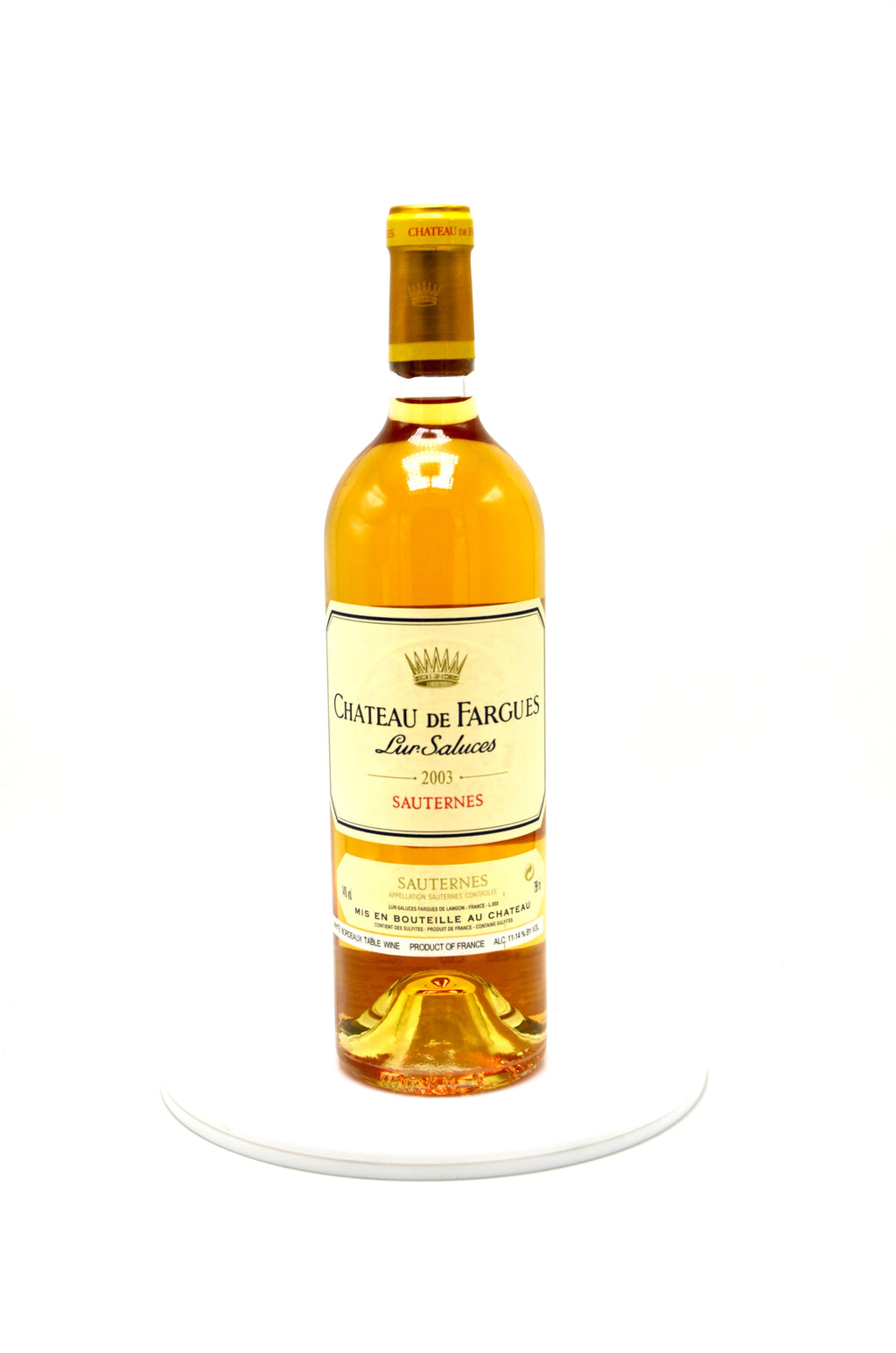 2003 Château de Fargues, Sauternes