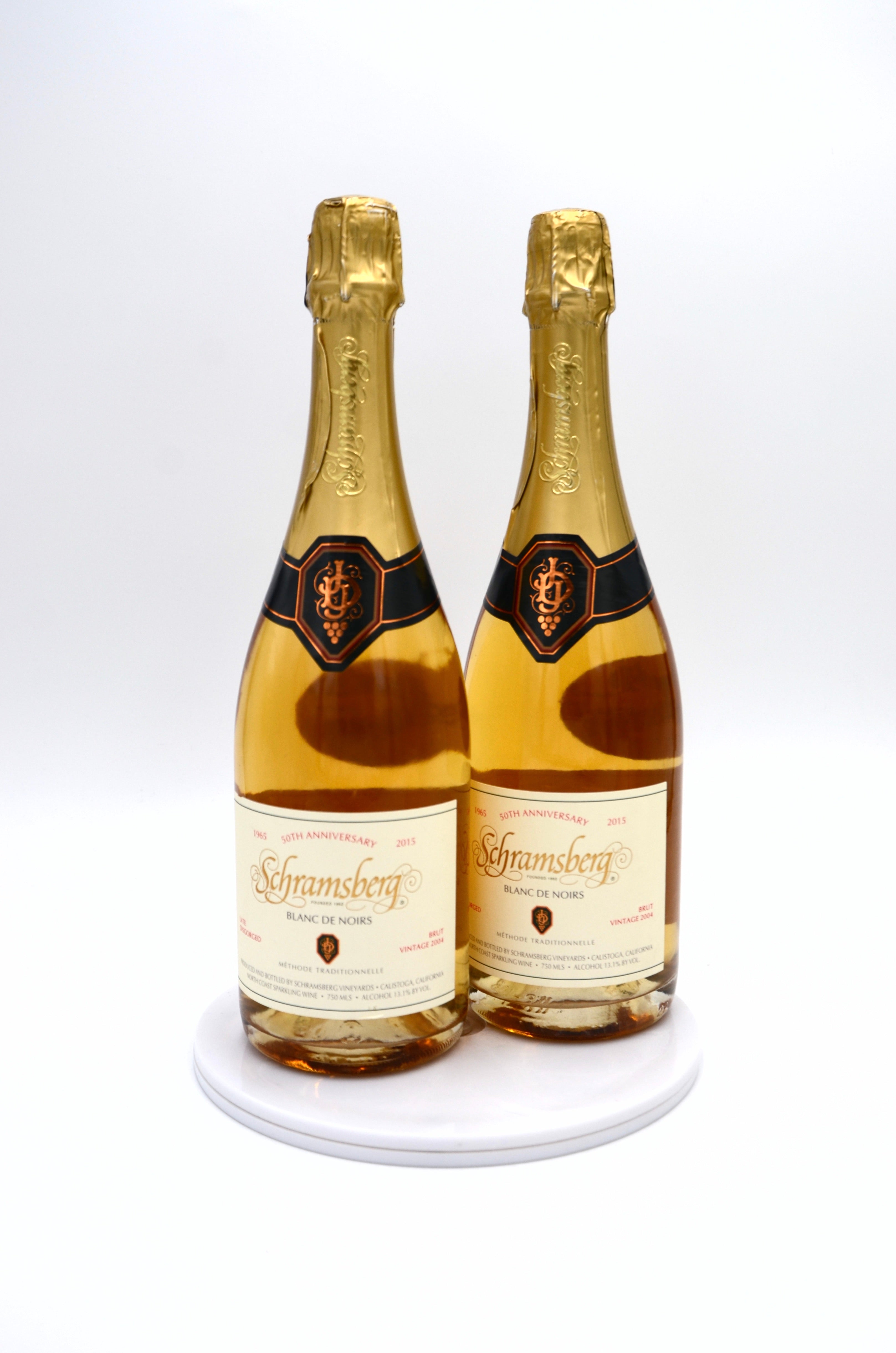 2004 Schramsberg Late Disgorged Blanc de Noirs Brut Sparkling Wine, North Coast