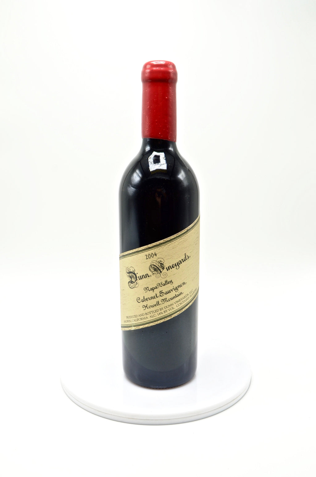 2004 Dunn Vineyards Cabernet Sauvignon, Howell Mountain