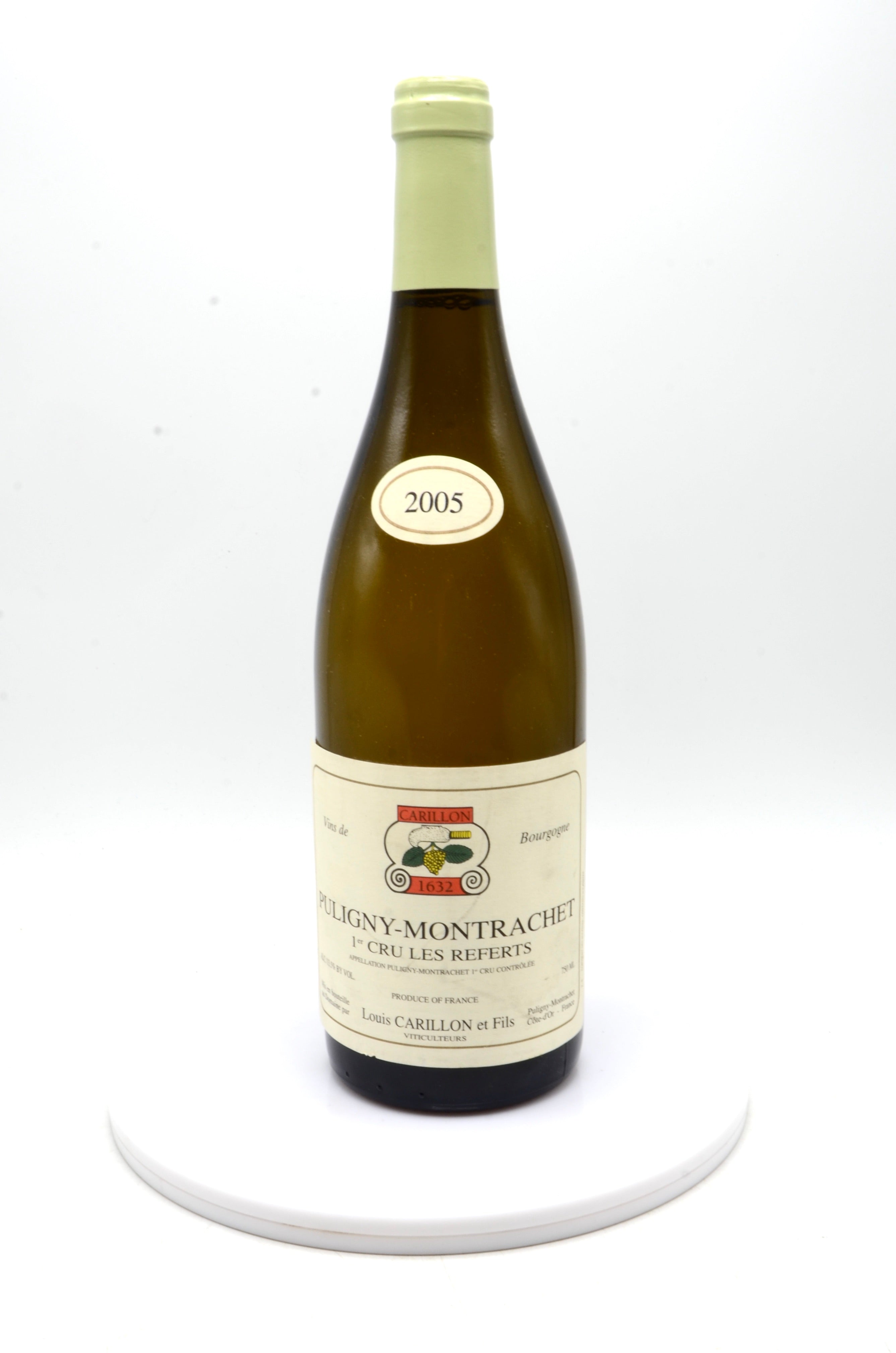 2005 Domaine Louis Carillon et Fils Puligny-Montrachet, Les Referts, Premier Cru