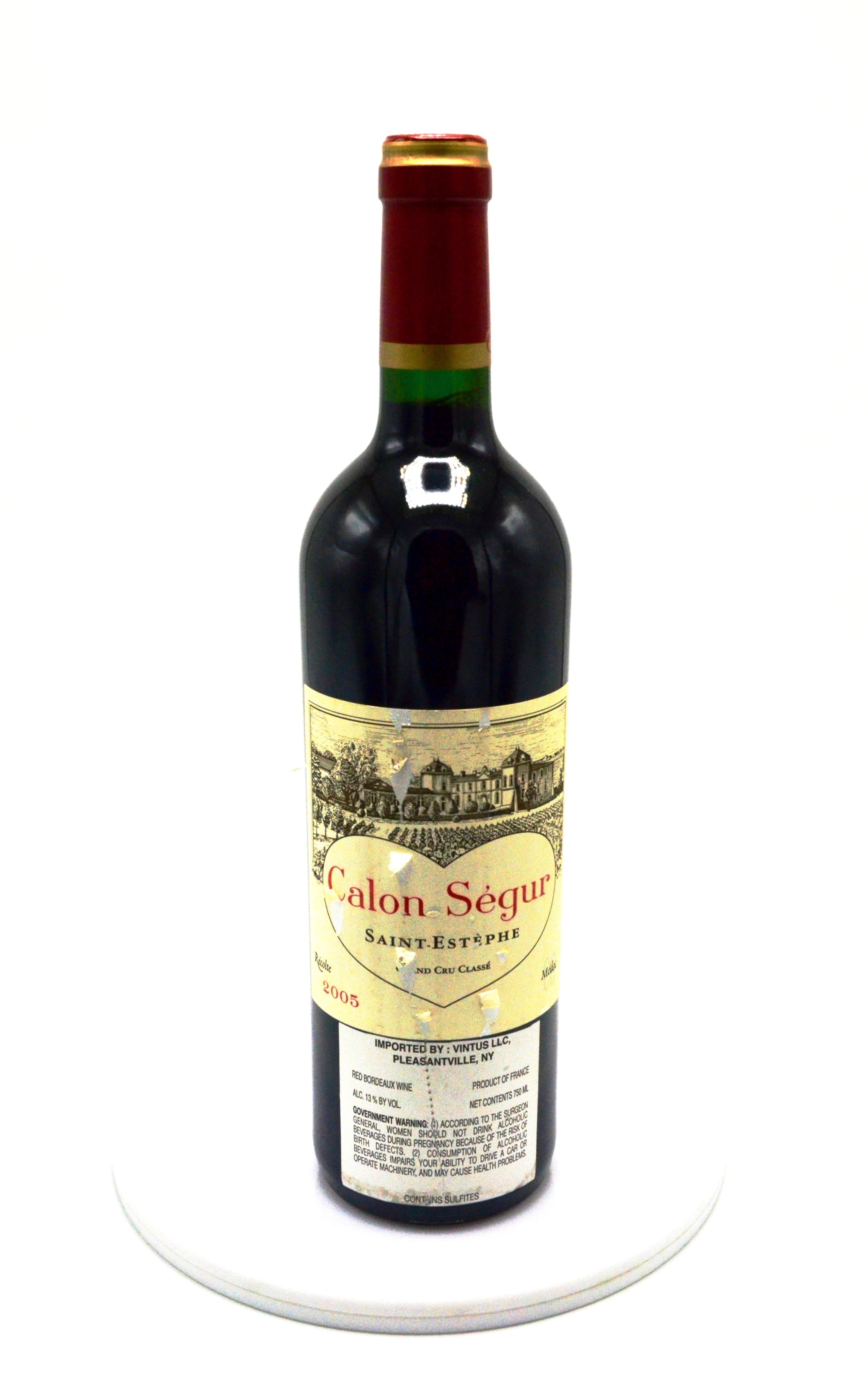 2005 Château Calon Segur, St. Estephe