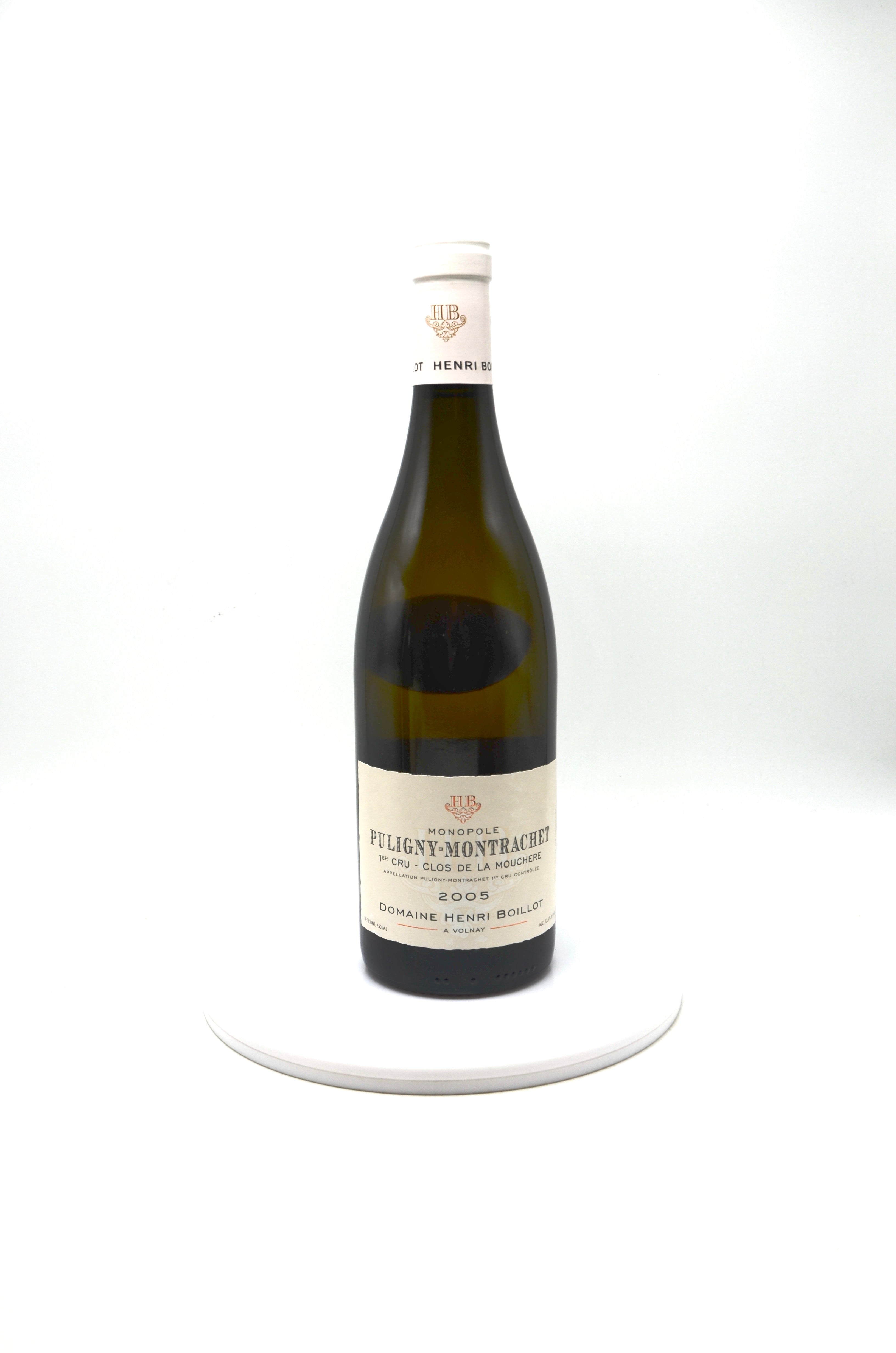 2005 Domaine Henri Boillot Puligny-Montrachet, Clos de la Mouchere, Monopole Premier Cru