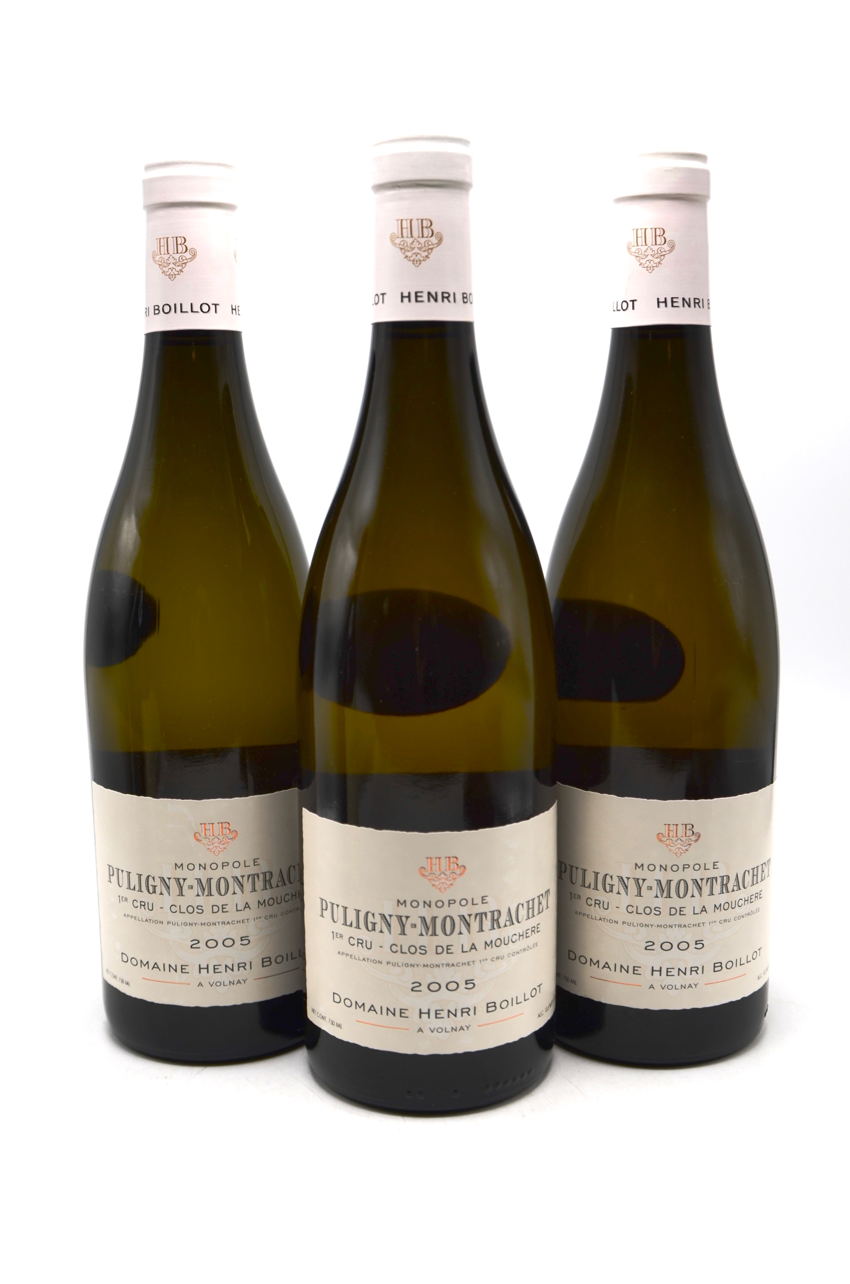 2005 Domaine Henri Boillot Puligny-Montrachet, Clos de la Mouchere, Monopole Premier Cru