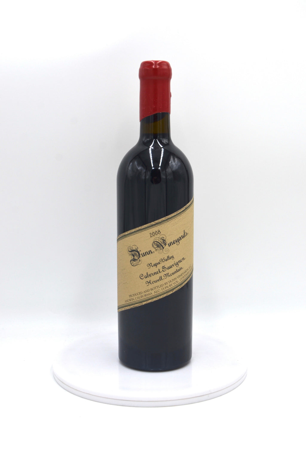 2008 Dunn Vineyards Cabernet Sauvignon, Howell Mountain