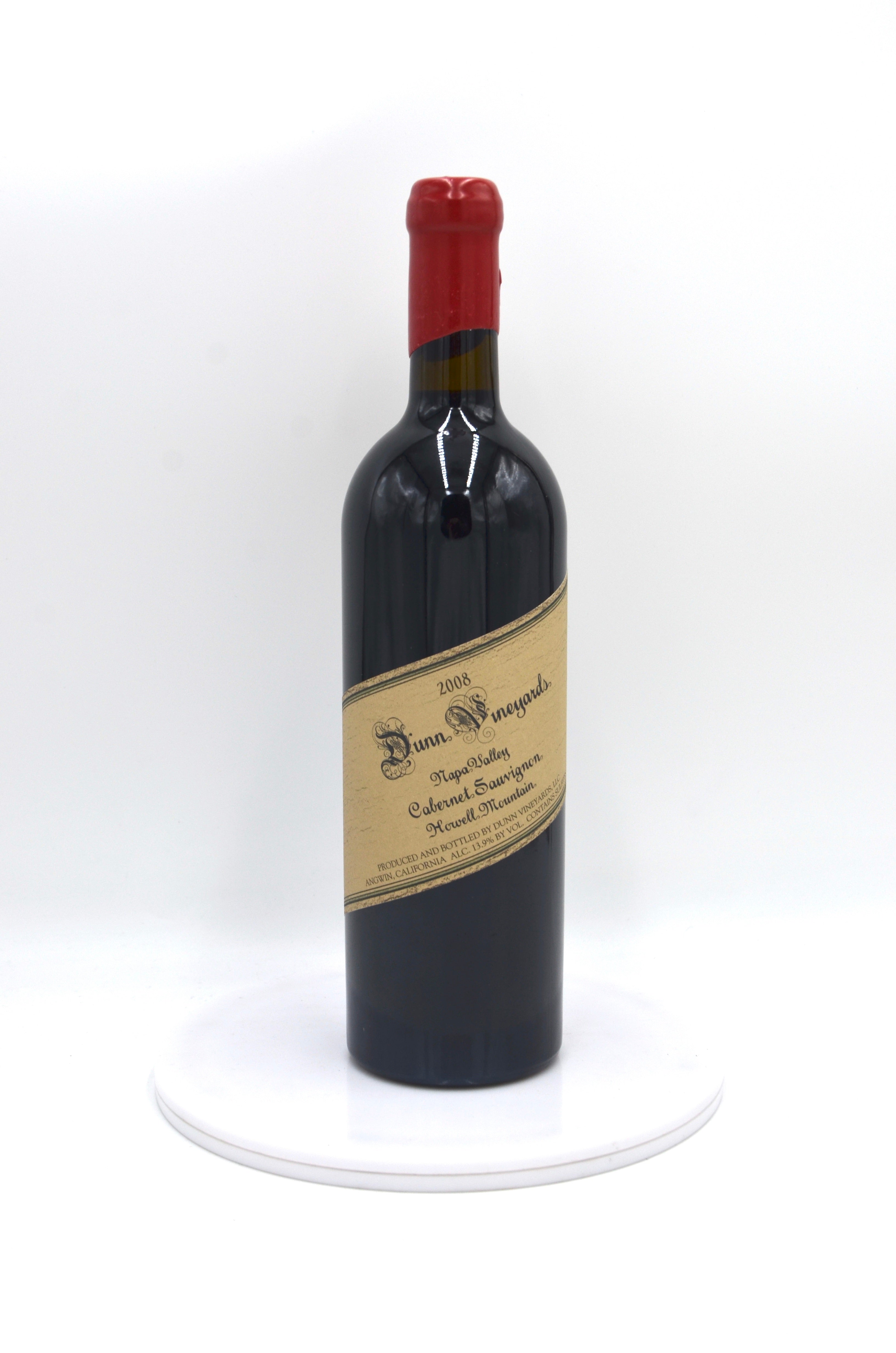 2008 Dunn Vineyards Cabernet Sauvignon, Howell Mountain