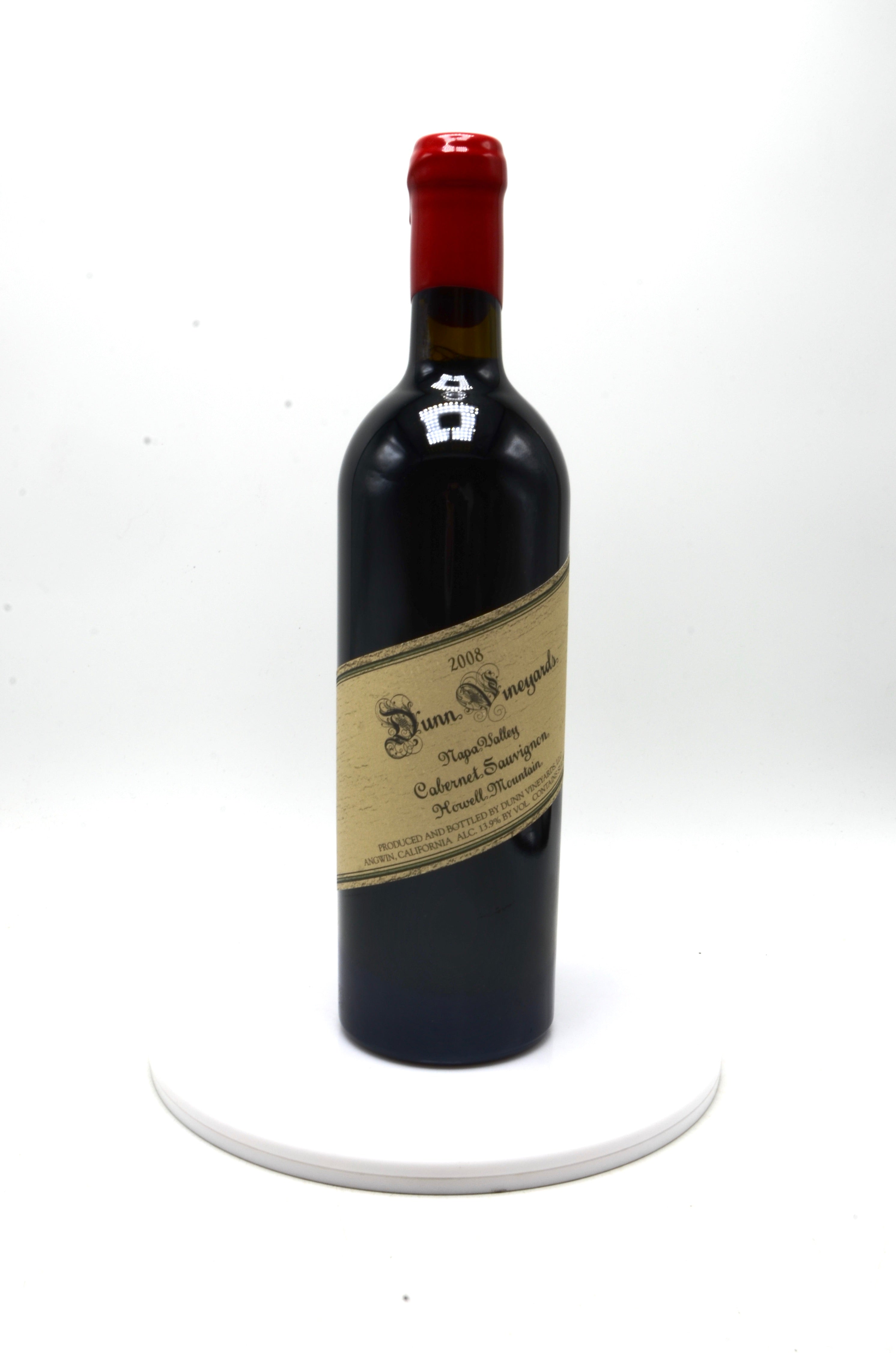 2008 Dunn Vineyards Cabernet Sauvignon, Howell Mountain