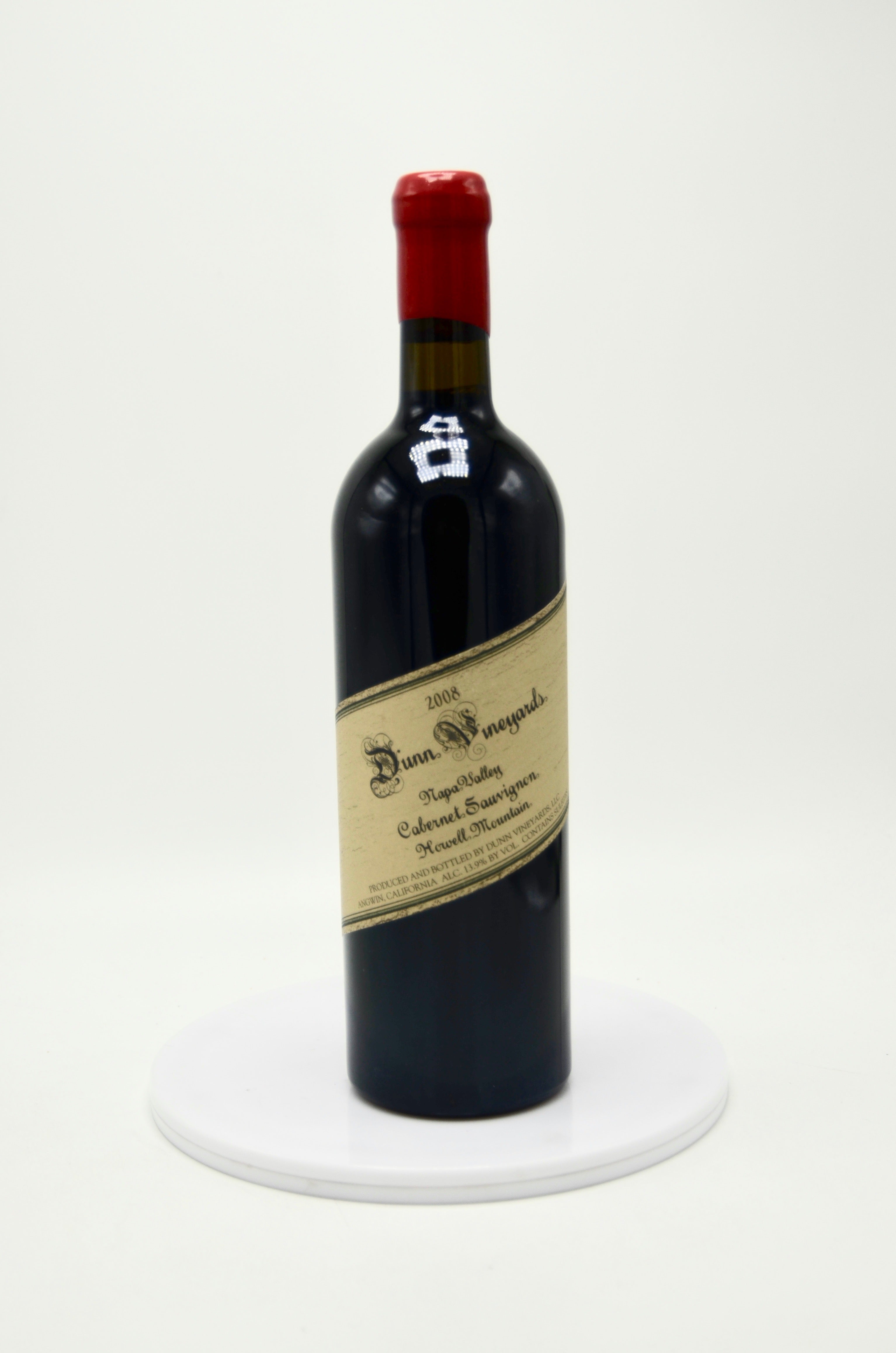 2008 Dunn Vineyards Cabernet Sauvignon, Howell Mountain