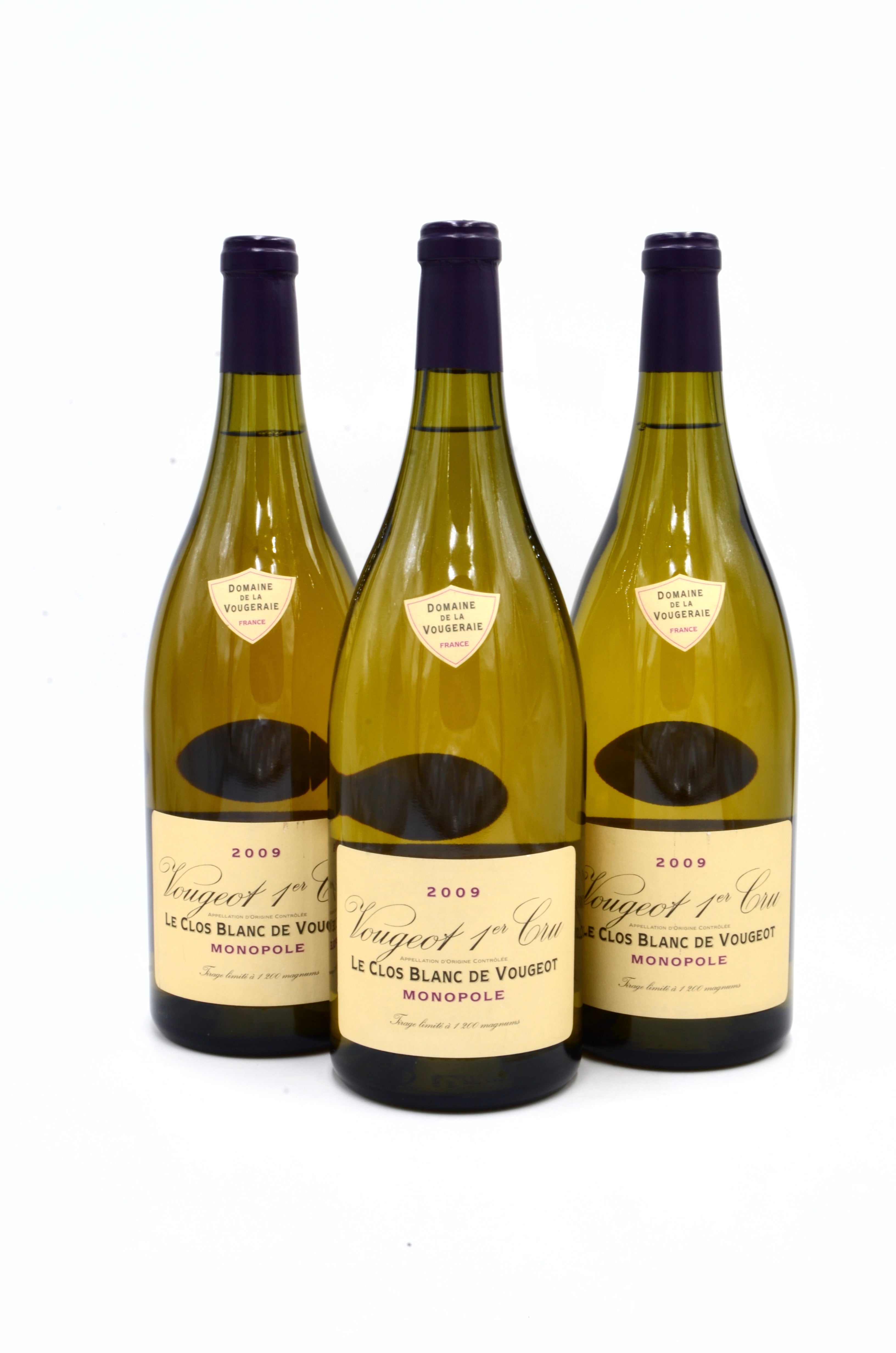 2009 Domaine de la Vougeraie Vougeot Blanc, Le Clos Blanc de Vougeot, Monopole Premier Cru (magnum)
