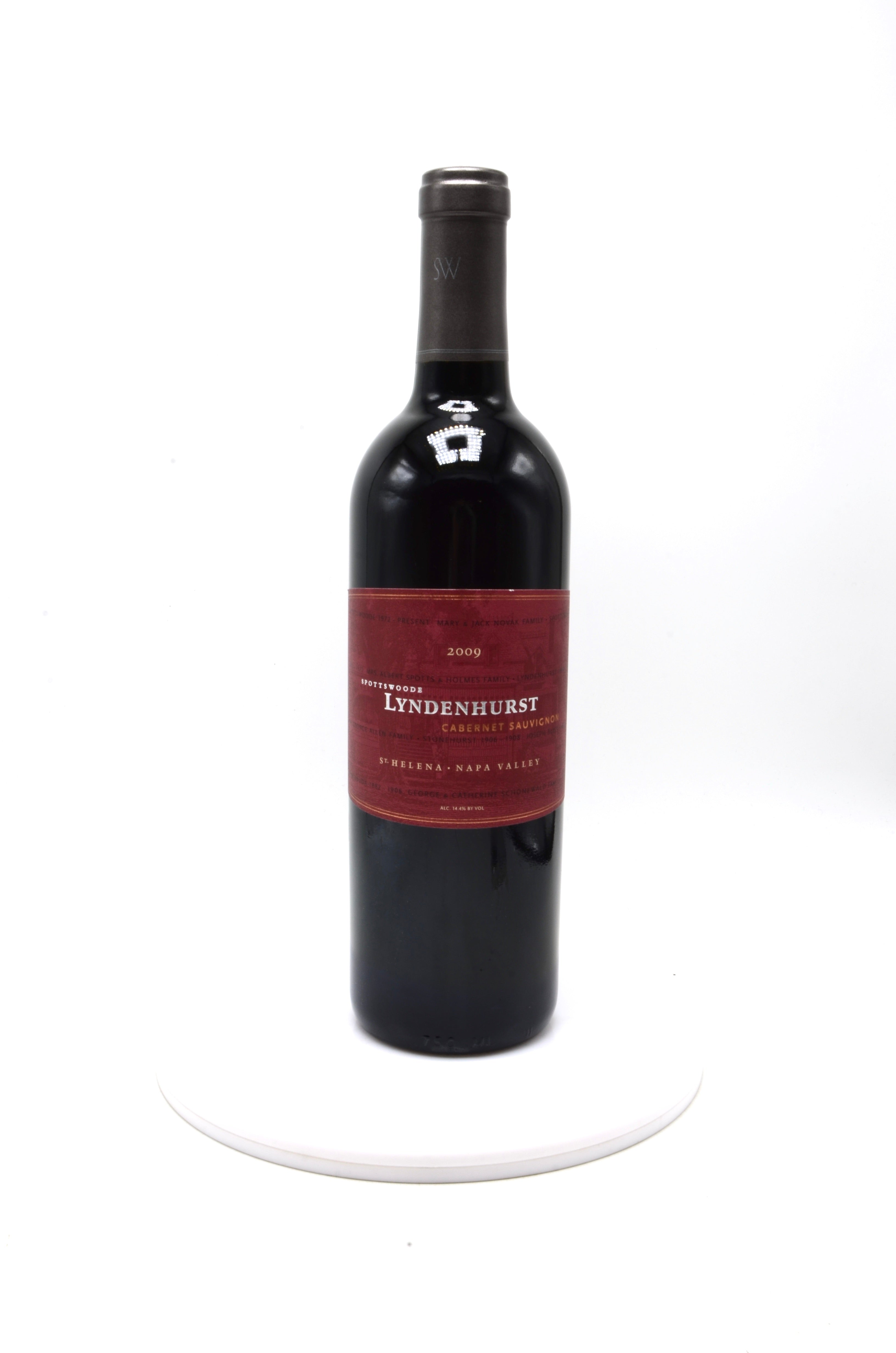 2009 Spottswoode Lyndenhurst Cabernet Sauvignon, Napa Valley