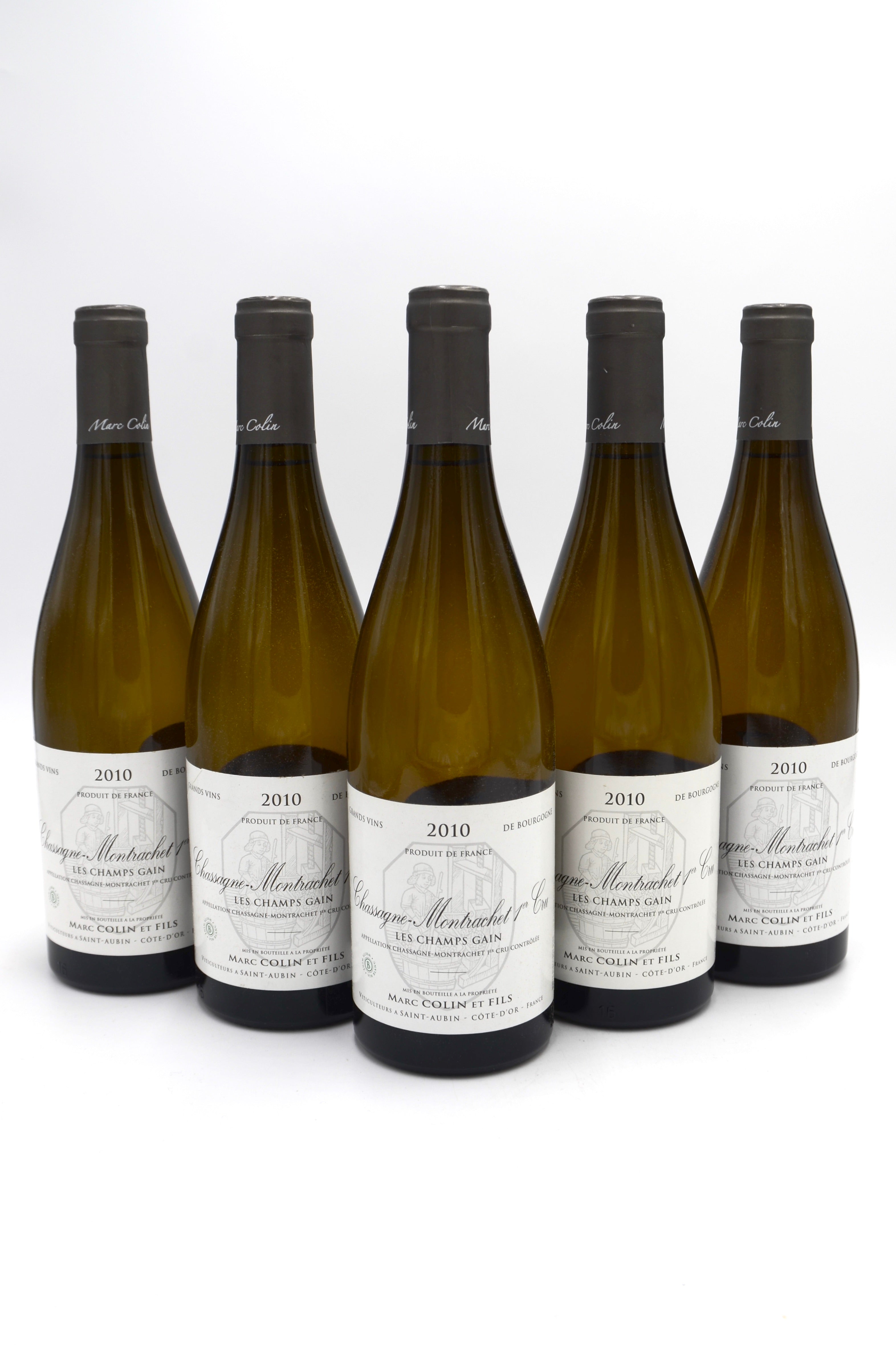 2010 Domaine Marc Colin et Fils Chassagne-Montrachet, Les Champs Gain, Premier Cru